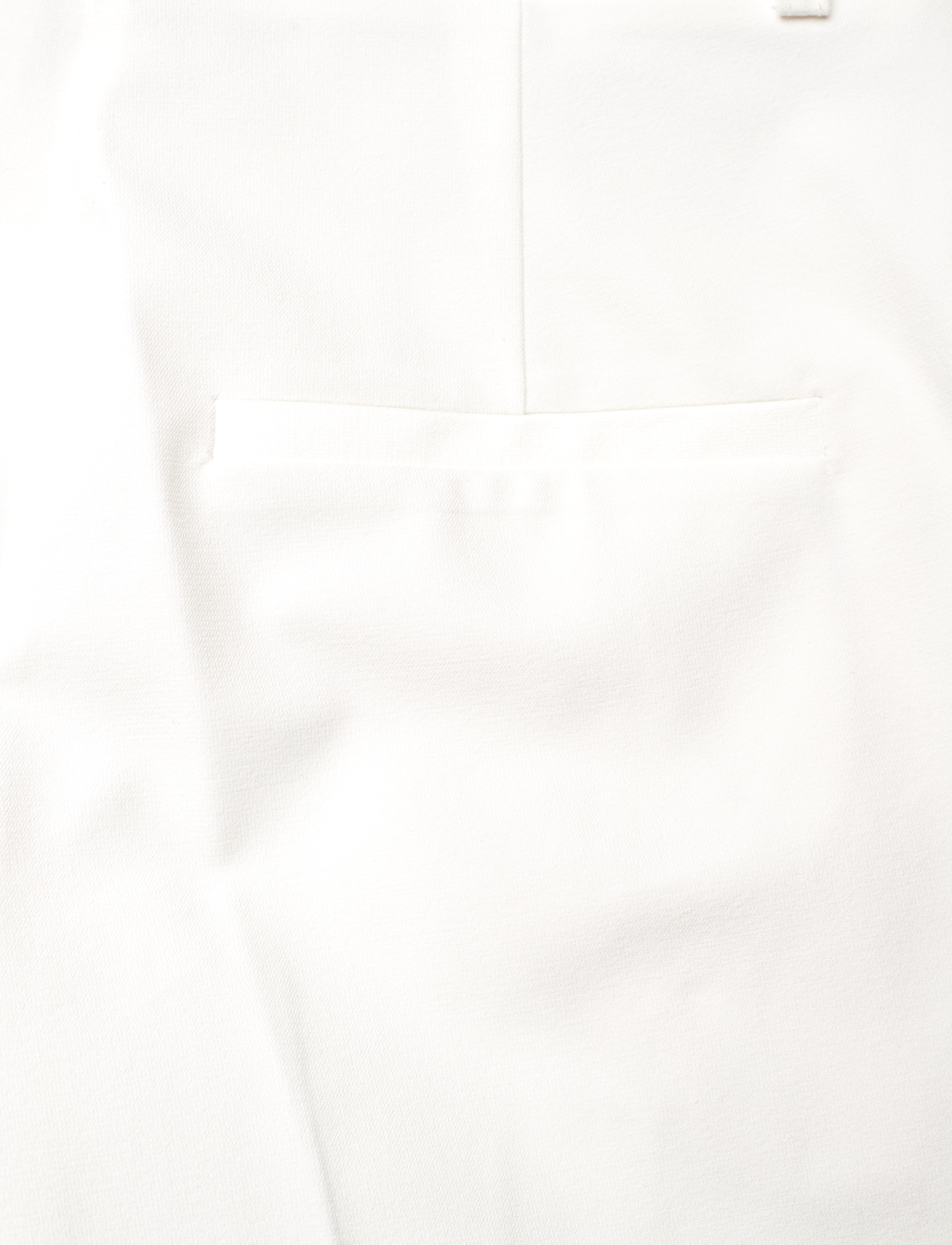 Selected Femme - SLFELIANA MW STRAIGHT PANT B NOOS - snow white - 4
