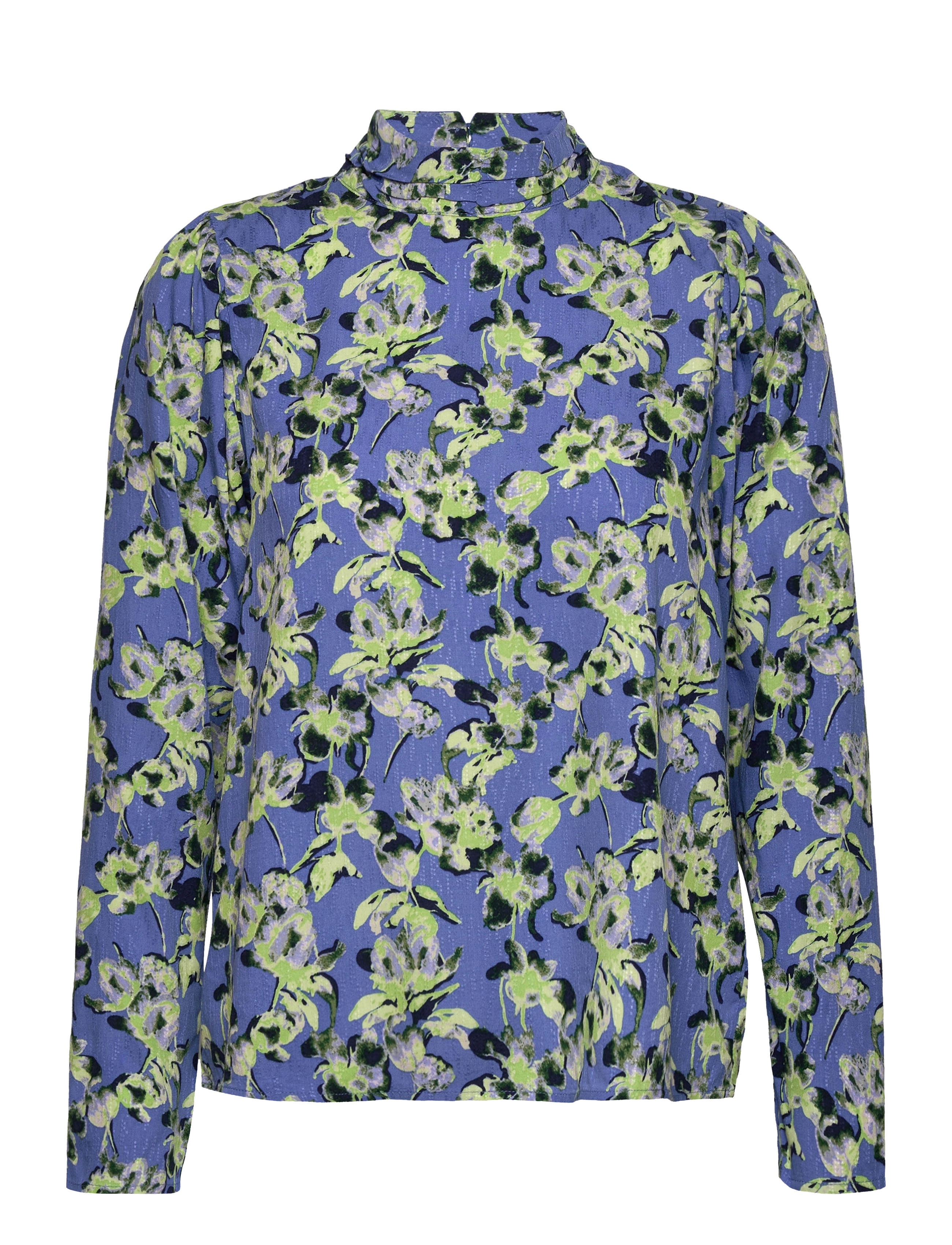 Selected SLFJANA LS AOP TOP B - Bluser - ULTRAMARINE / blue