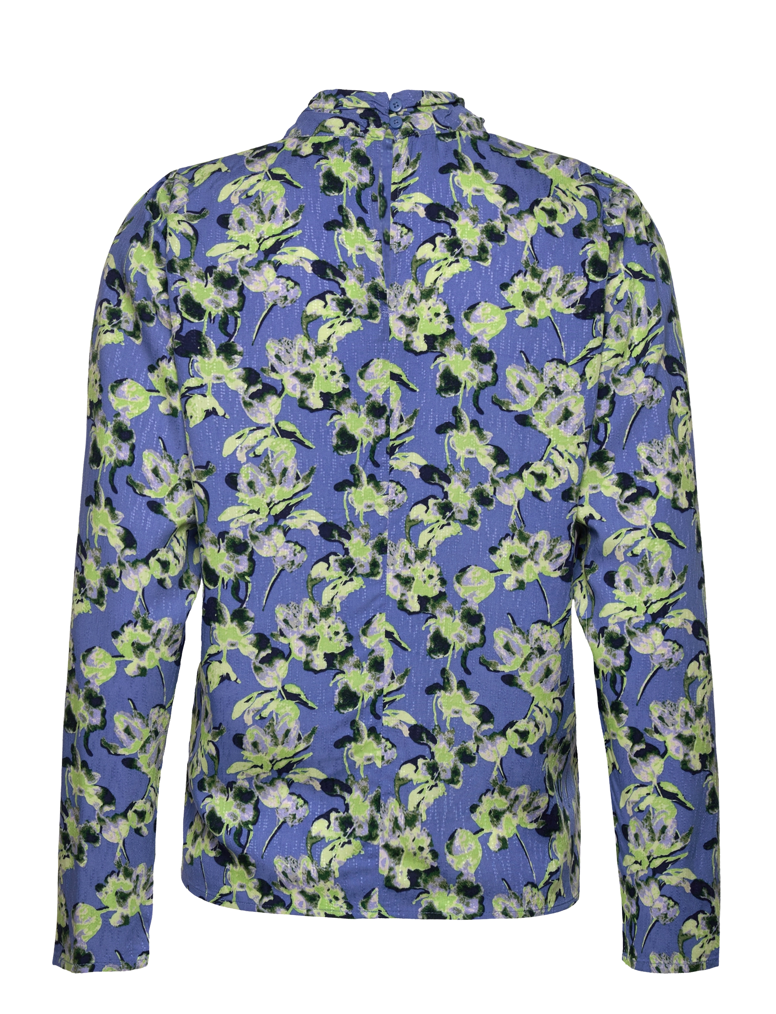 Selected - SLFJANA LS AOP TOP B - langärmelige blusen - ultramarine - 2