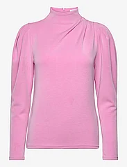 Selected Femme - SLFFENJA LS T-NECK TOP B NOOS - long-sleeved blouses - cyclamen - 0