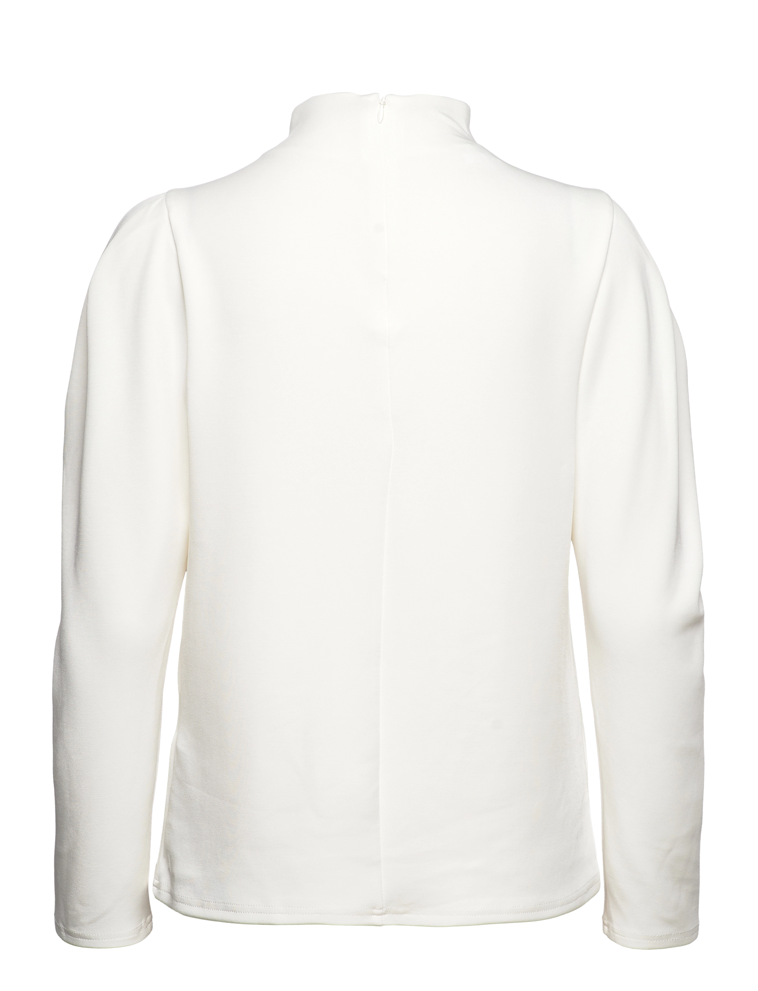Selected - SLFFENJA LS T-NECK TOP B NOOS - blouses met lange mouwen - snow white - 2