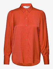 Selected Femme - SLFALFA LS  SHIRT B - long-sleeved shirts - orangeade - 0