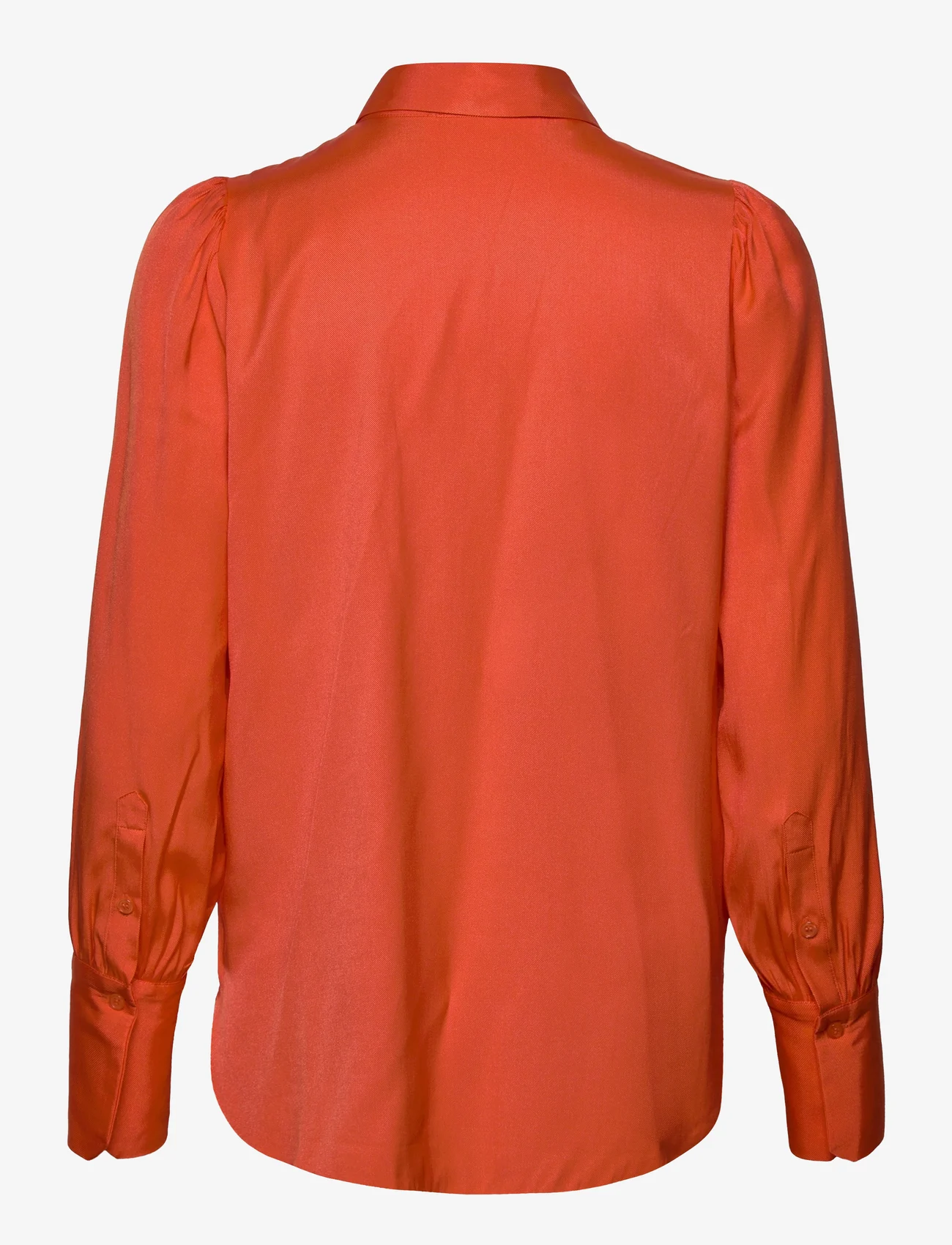 Selected Femme - SLFALFA LS  SHIRT B - long-sleeved shirts - orangeade - 1