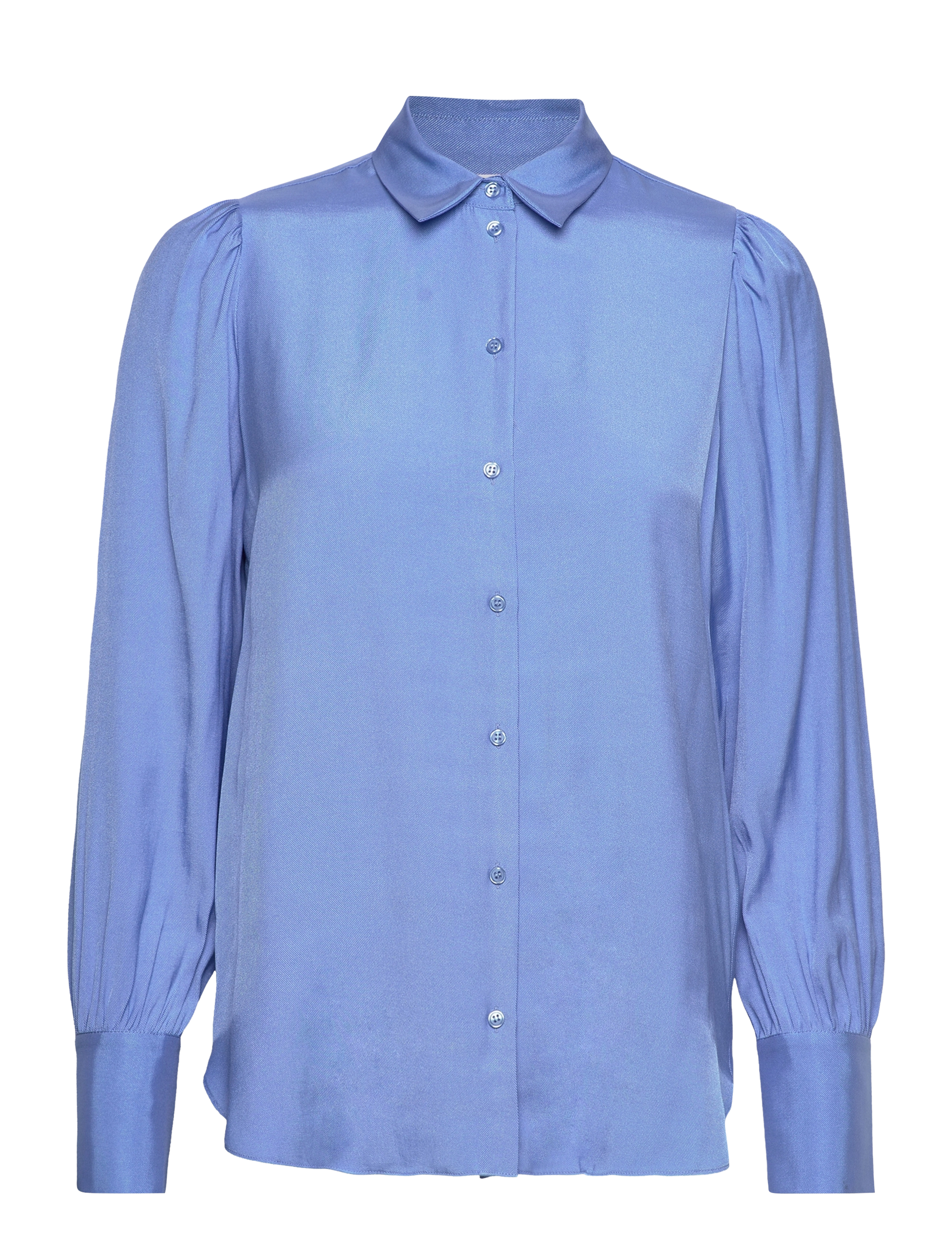 Selected SLFALFA LS  SHIRT B - Riided - ULTRAMARINE / blue