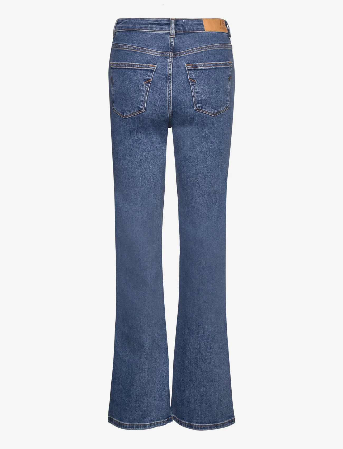 Selected Femme - SLFTONE HW MID BLUE BOOTCUT JEANS W NOOS - bootcut jeans - medium blue denim - 1