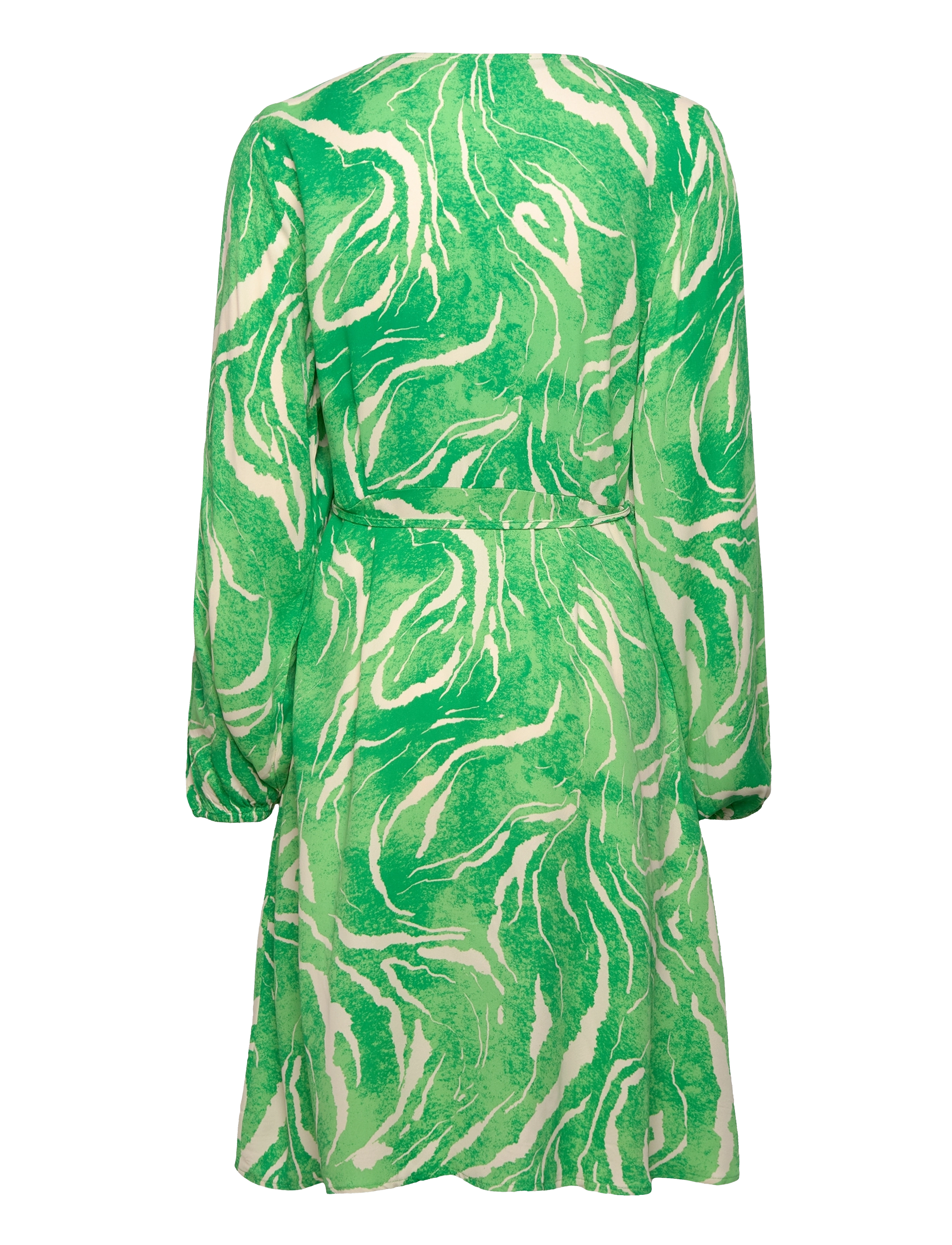 Selected - SLFFIOLA LS AOP WRAP DRESS B - wickelkleider - absinthe green - 2