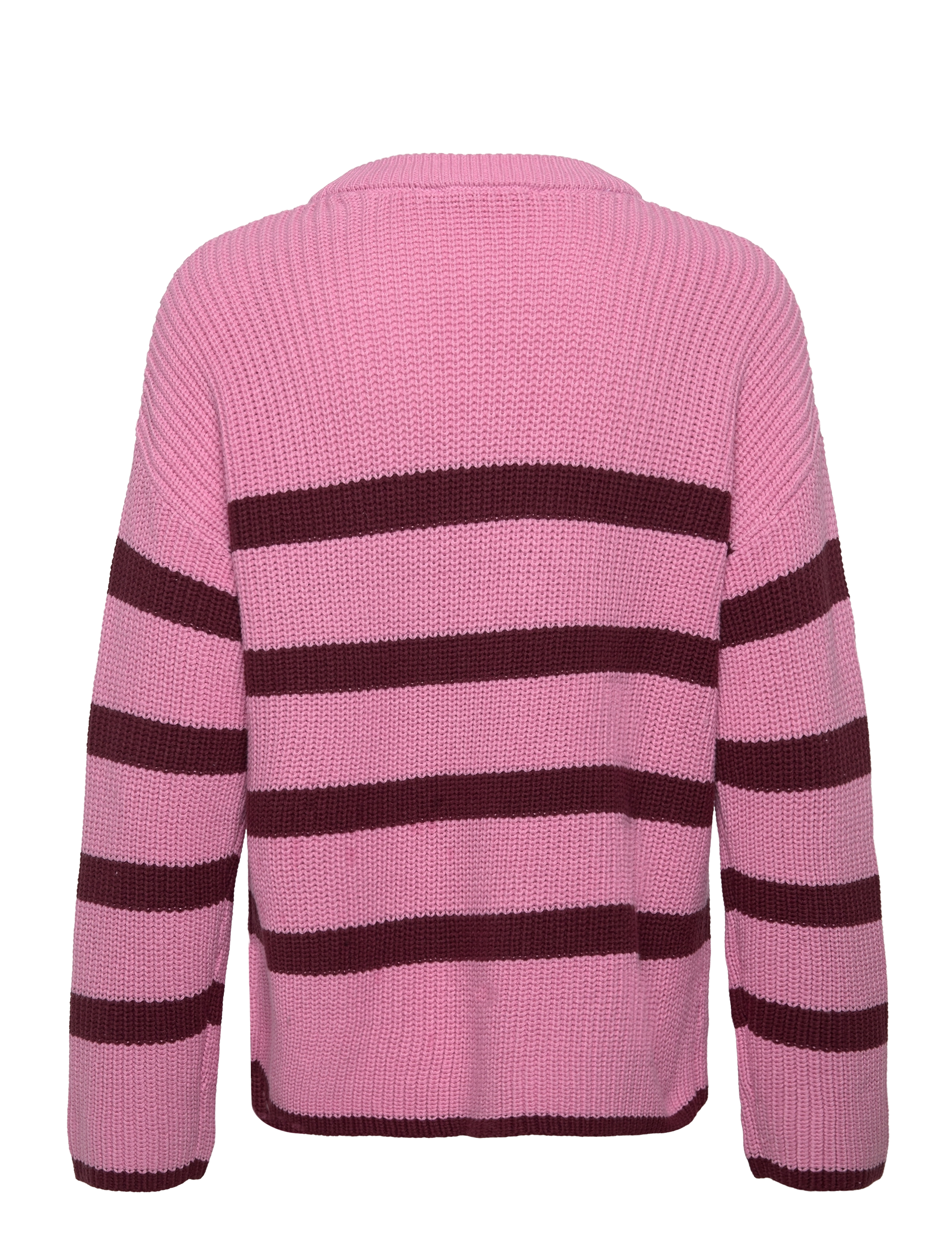 Selected - SLFBLOOMIE LS KNIT O-NECK NOOS - striktrøjer - moonlite mauve - 2