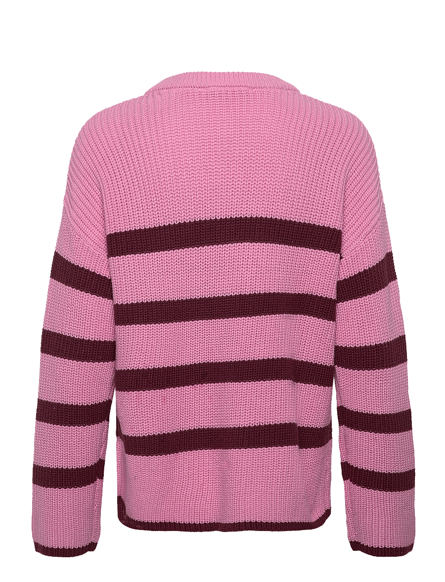 Selected - SLFBLOOMIE LS KNIT O-NECK NOOS - pullover - moonlite mauve - 2