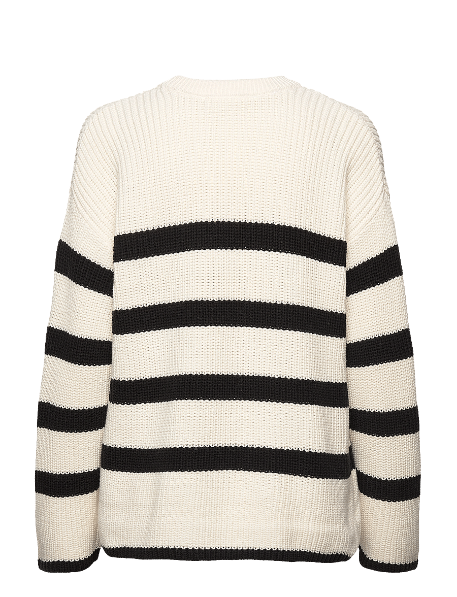 Selected - SLFBLOOMIE LS KNIT O-NECK NOOS - pullover - snow white - 2