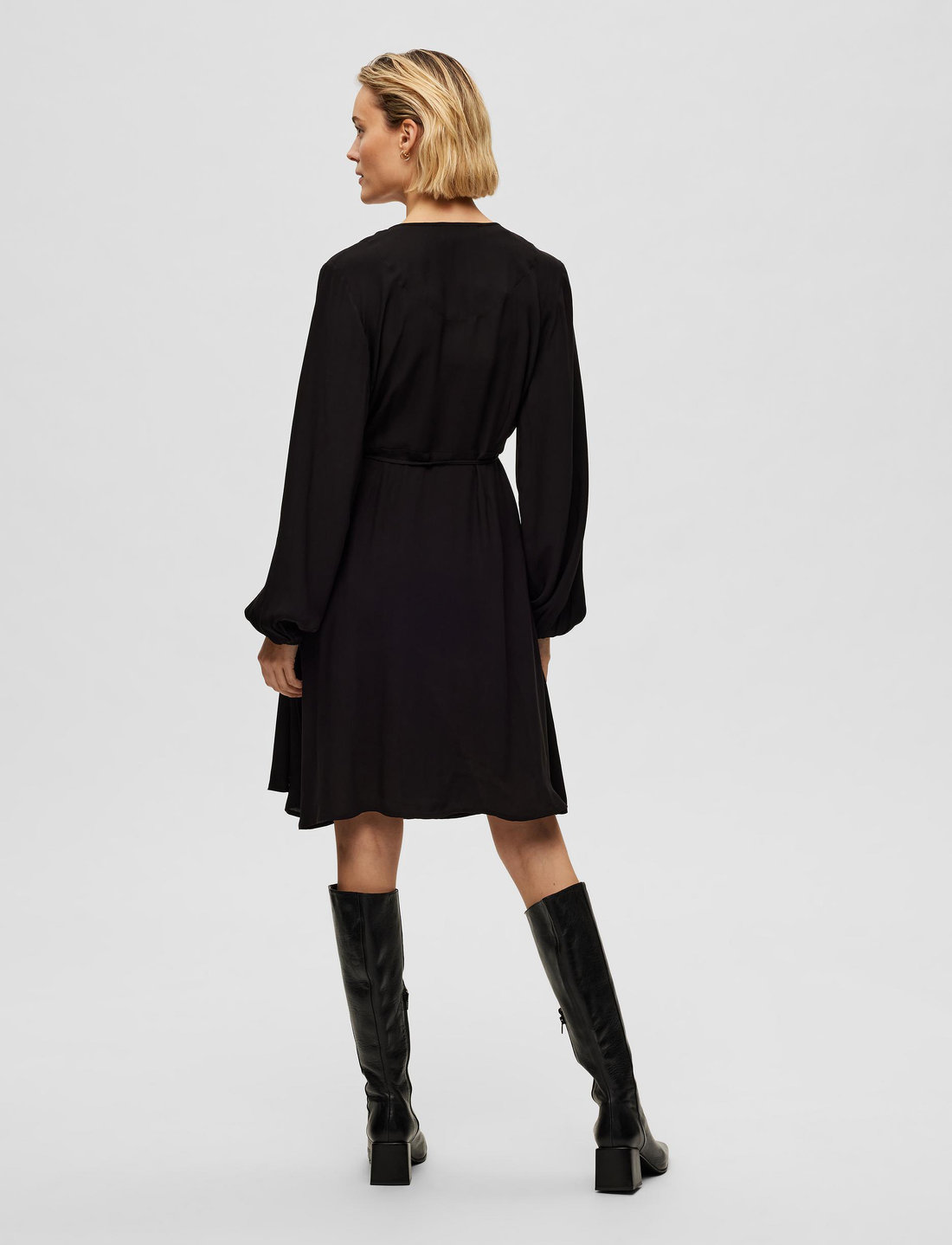 SLFFIOLA LS WRAP DRESS