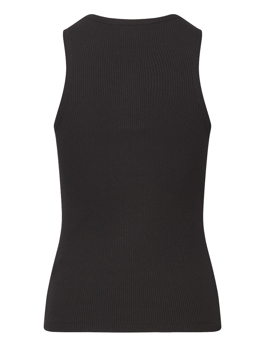 Selected - SLWANNA O-NECK TANK TOP NOOS - Ärmellose tops - black - 2