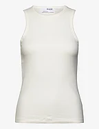 SLFANNA O-NECK TANK TOP NOOS - SNOW WHITE