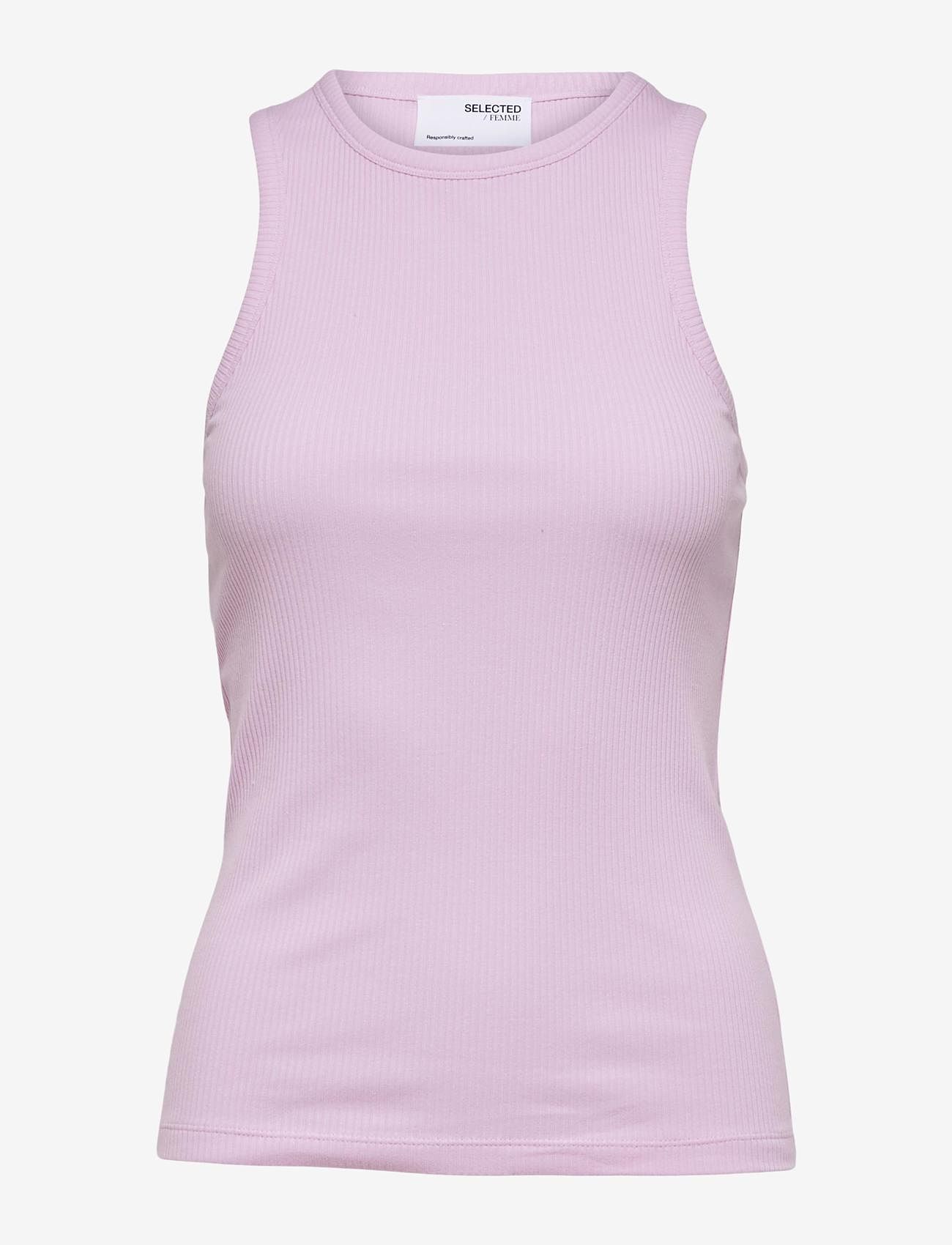 Selected Femme - SLFANNA O-NECK TANK TOP NOOS - lowest prices - sweet lilac - 0