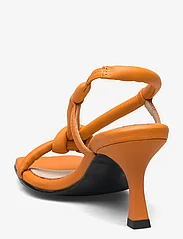 Selected Femme - SLFSARA PADDED LEATHER HIGH HEEL SANDAL - party wear at outlet prices - orangeade - 2
