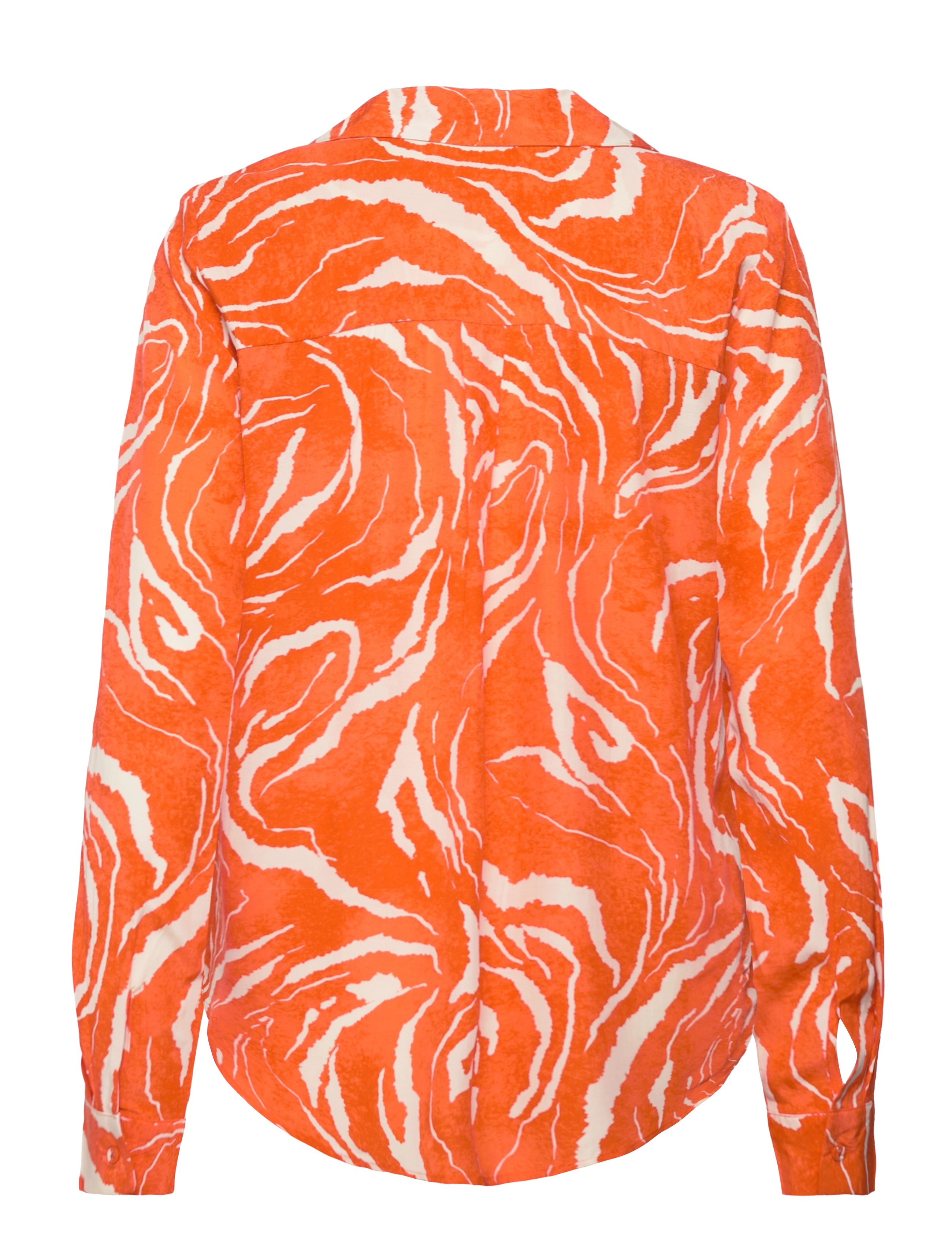 Selected - SLFSIRINE LS SHIRT B - långärmade skjortor - orangeade - 1