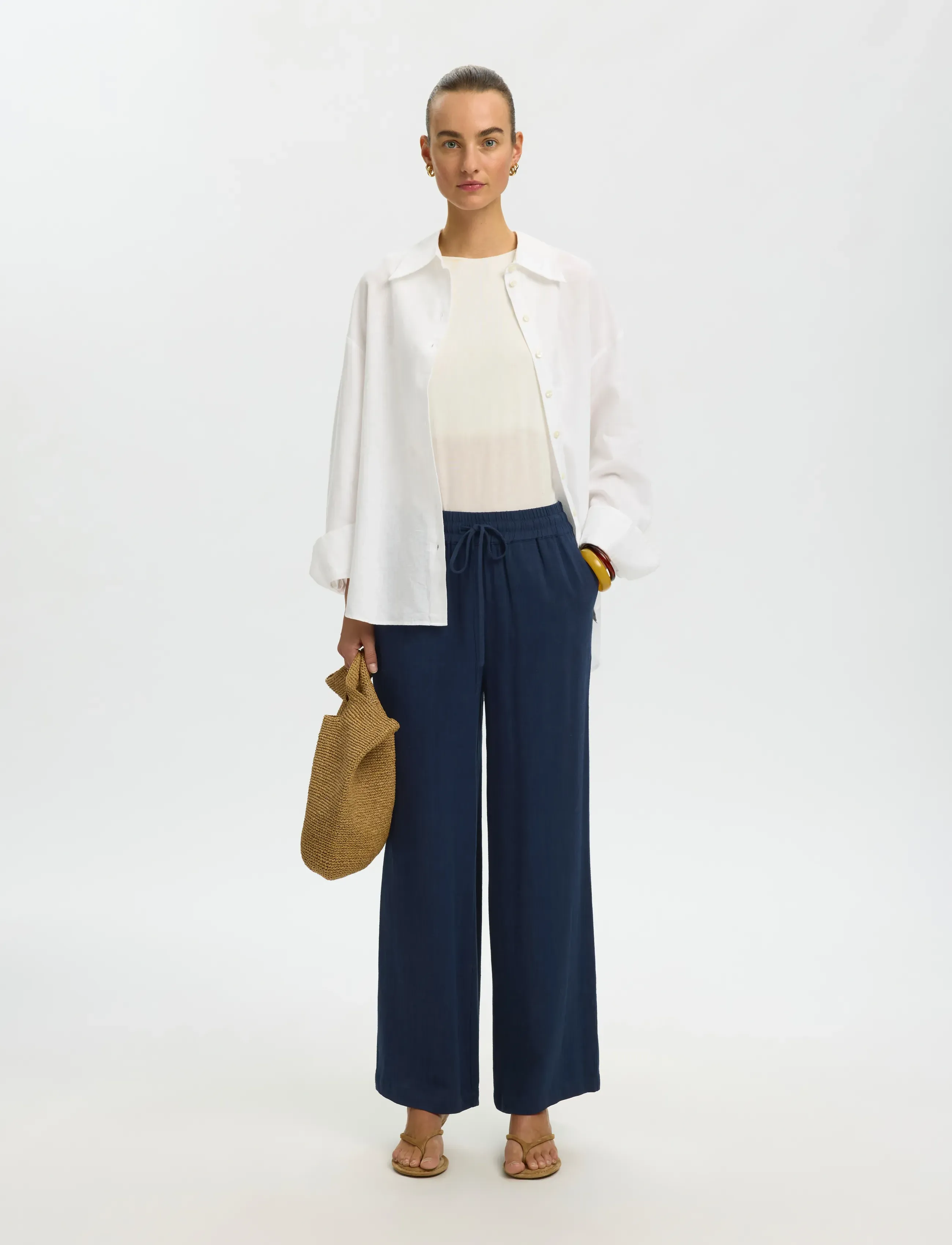 Slwviva-Gulia Hw Long Sun Pant Noos 5
