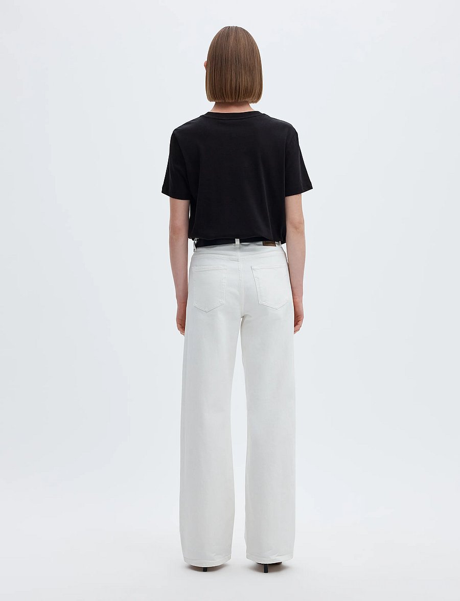 Selected - SLWMYESSENTIAL SS O-NECK TEE NOOS - t-särgid - black - 3