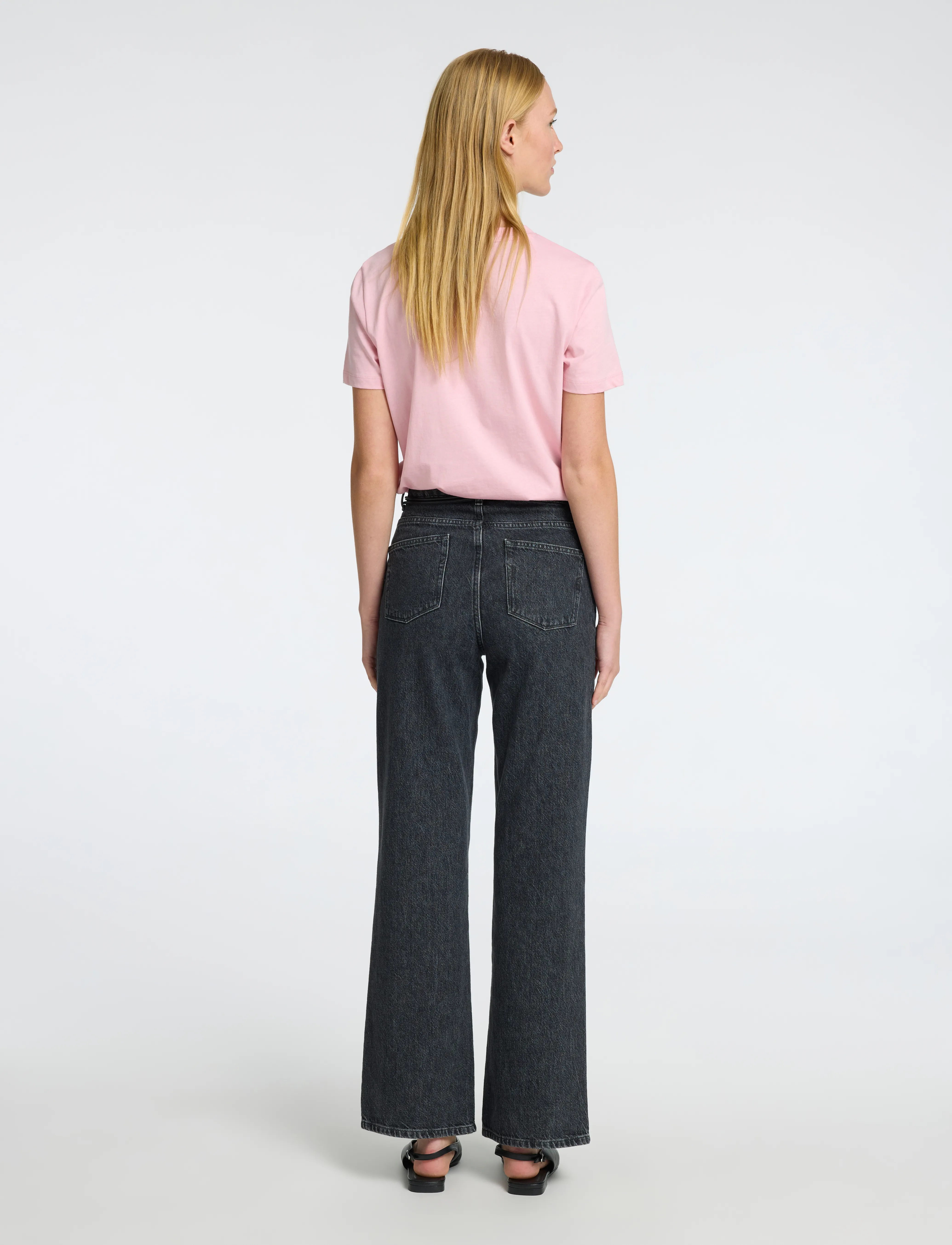 Selected - SLWMYESSENTIAL SS O-NECK TEE NOOS - t-shirts - bleached mauve - 2