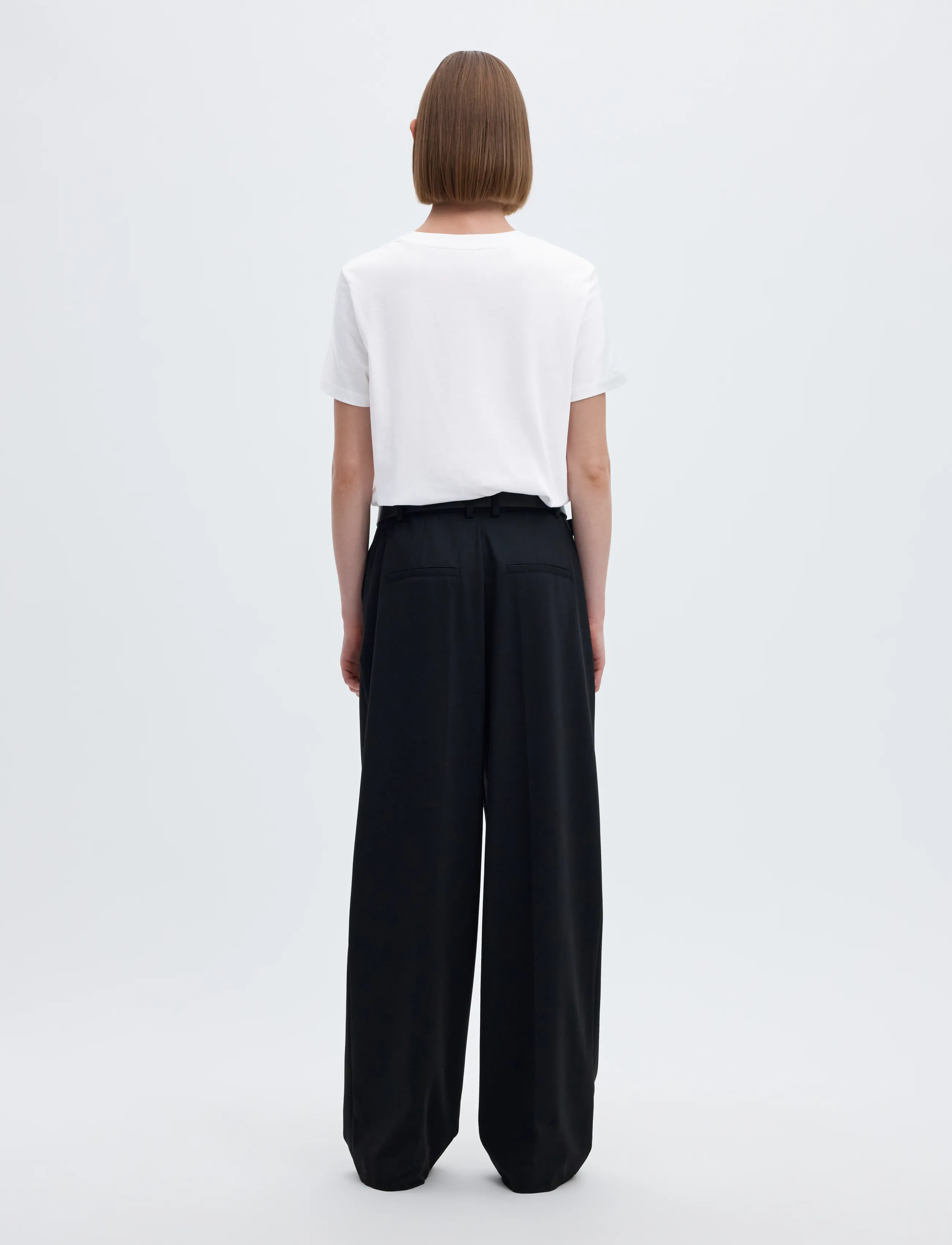 Selected - SLWMYESSENTIAL SS O-NECK TEE NOOS - t-shirts - bright white - 3