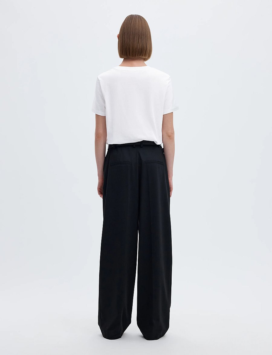 Selected - SLWMYESSENTIAL SS O-NECK TEE NOOS - t-shirts - bright white - 3