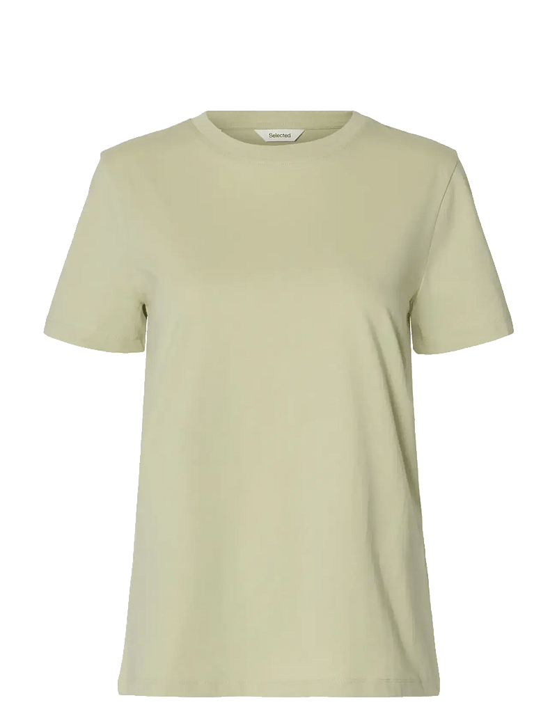 Selected - SLWMYESSENTIAL SS O-NECK TEE NOOS - t-shirts - lint - 1