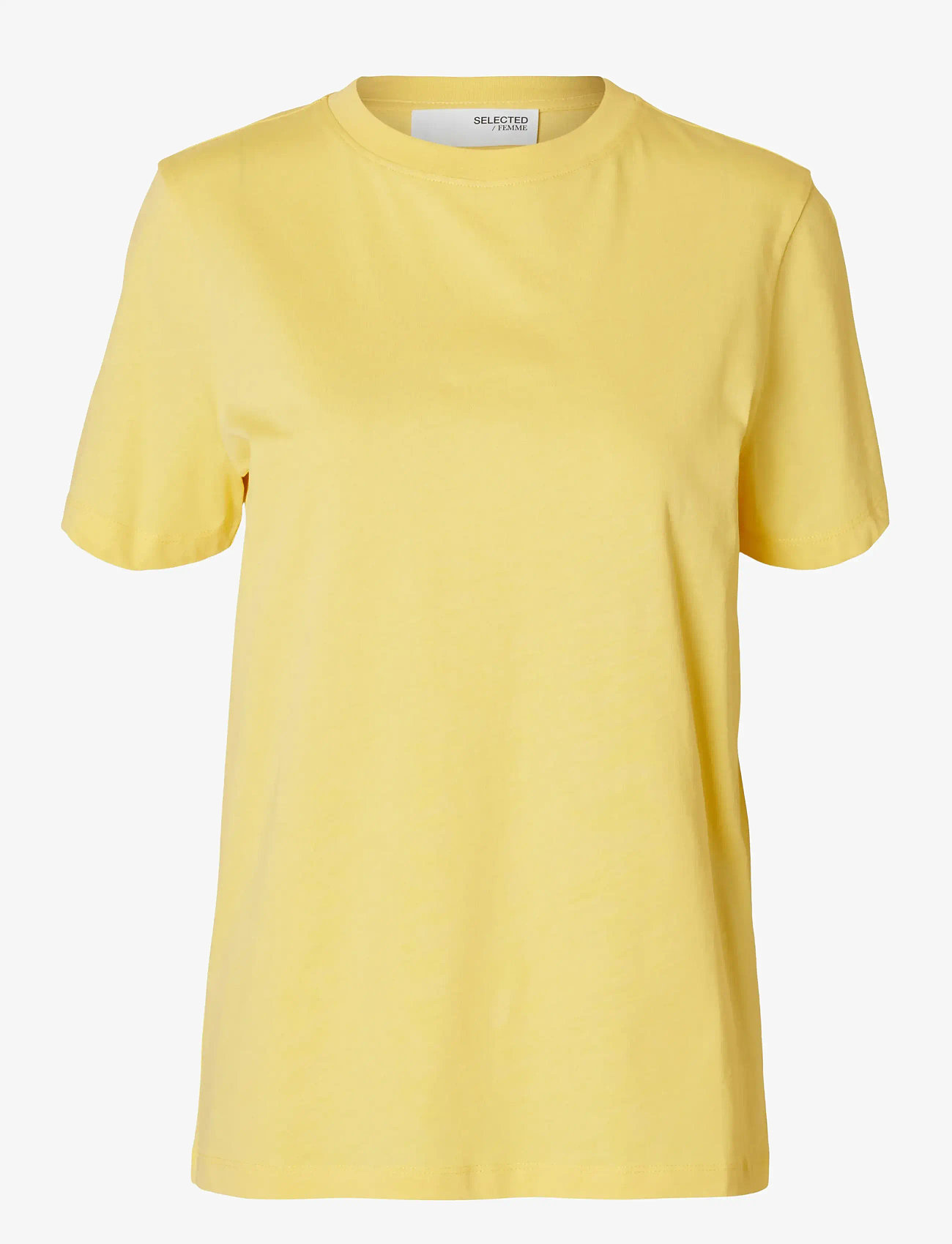 Selected - SLWMYESSENTIAL SS O-NECK TEE NOOS - t-shirts - sundress - 1