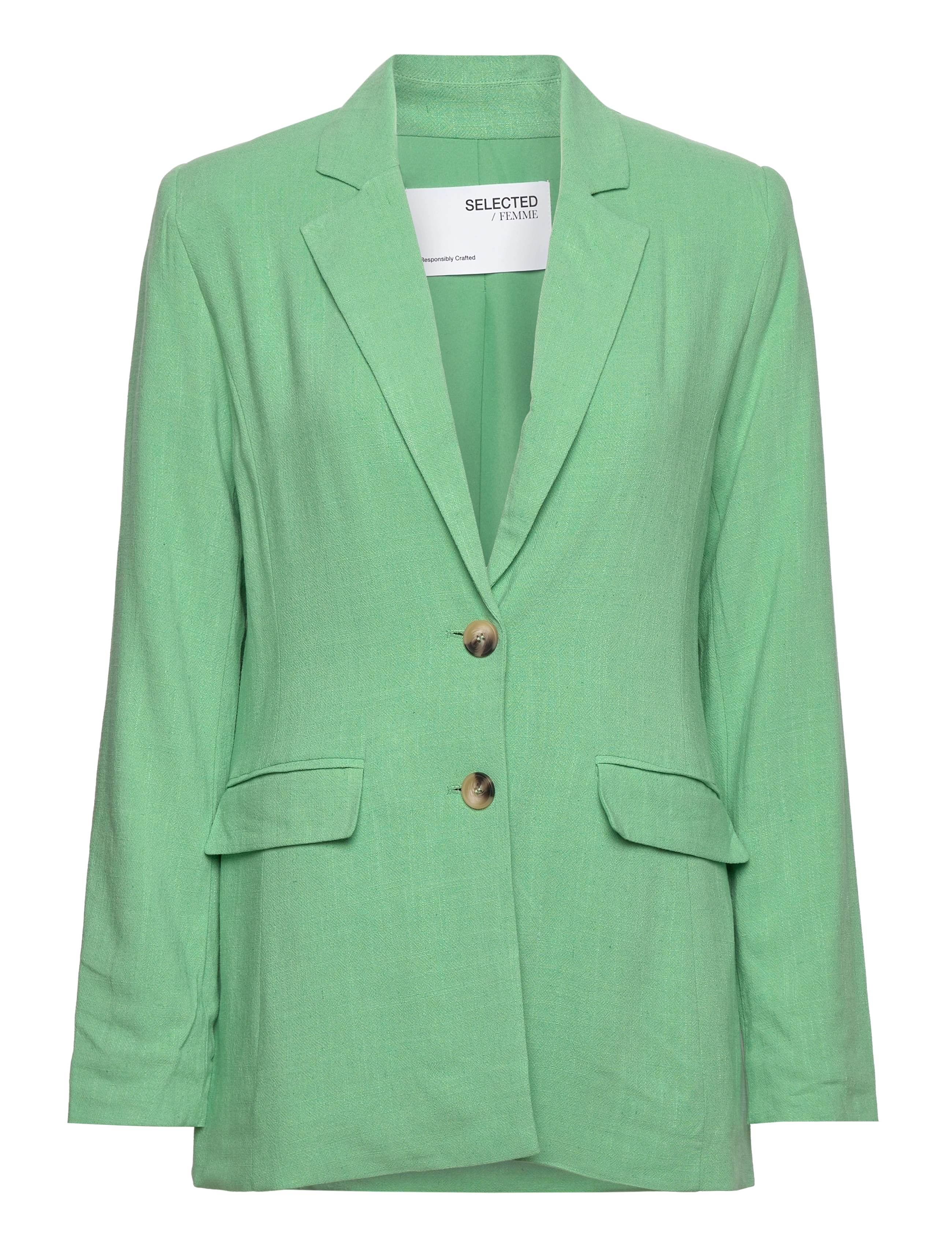 Selected - SLFVIVA LS BLAZER NOOS - absinthe green - 1
