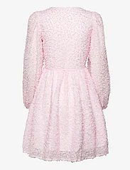 Selected Femme - SLFALIANA TULLE LS SHORT WRAP DRESS B - vakarėlių drabužiai išparduotuvių kainomis - chalk pink - 1