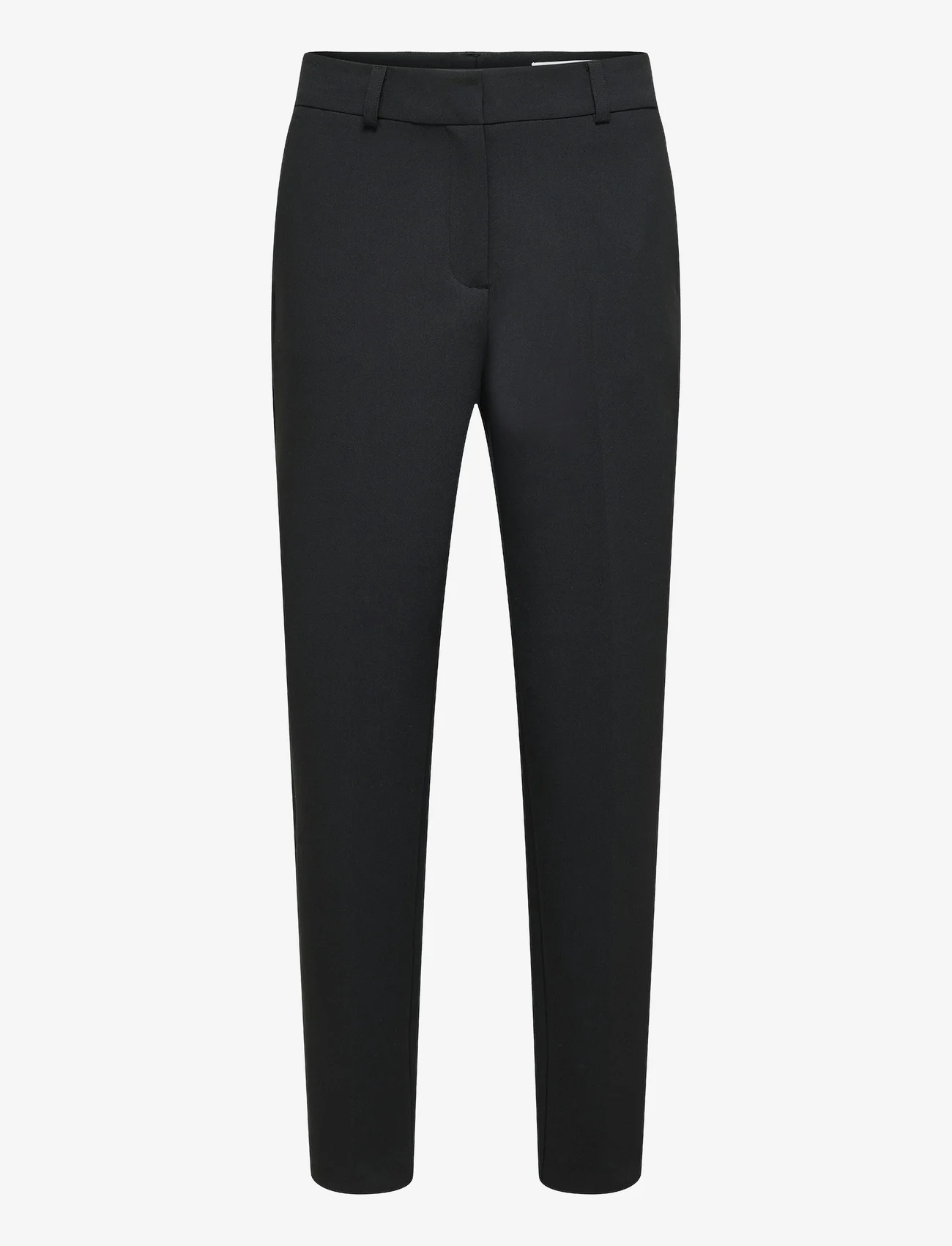 Selected Femme - SLFRITA-RIA MW CROPPED PANT FD NOOS - chinot - black - 0
