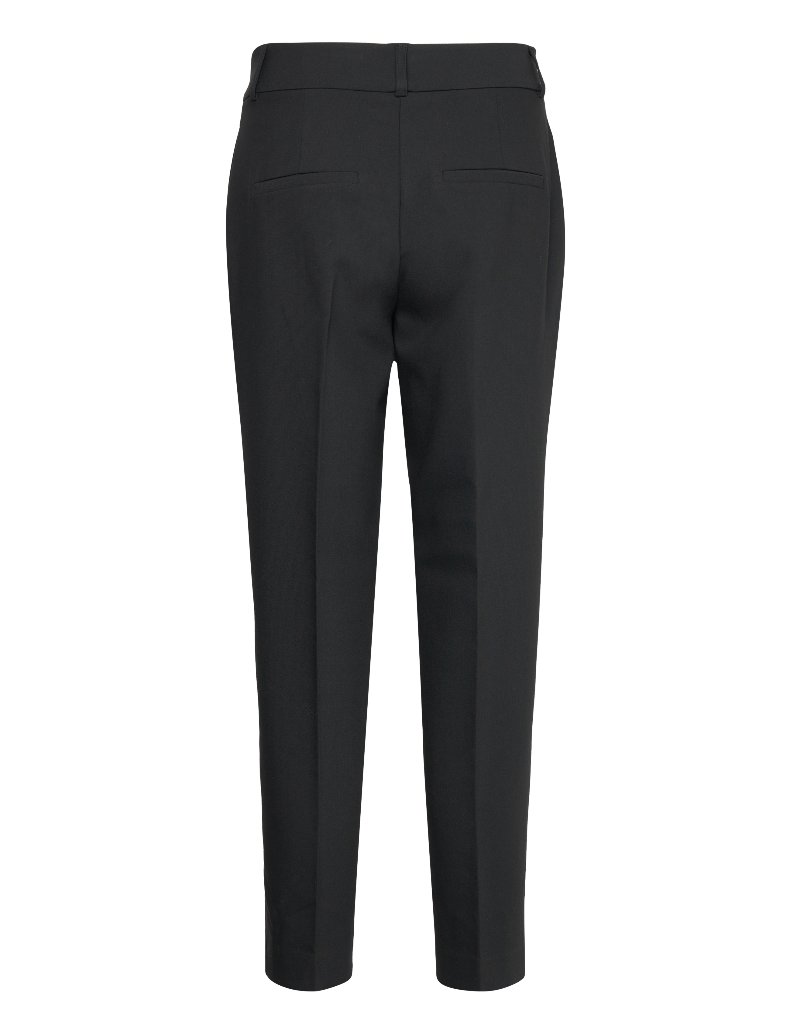 Selected - SLWRITA-RIA MW CROPPED PANT FD NOOS - chinos - black - 2