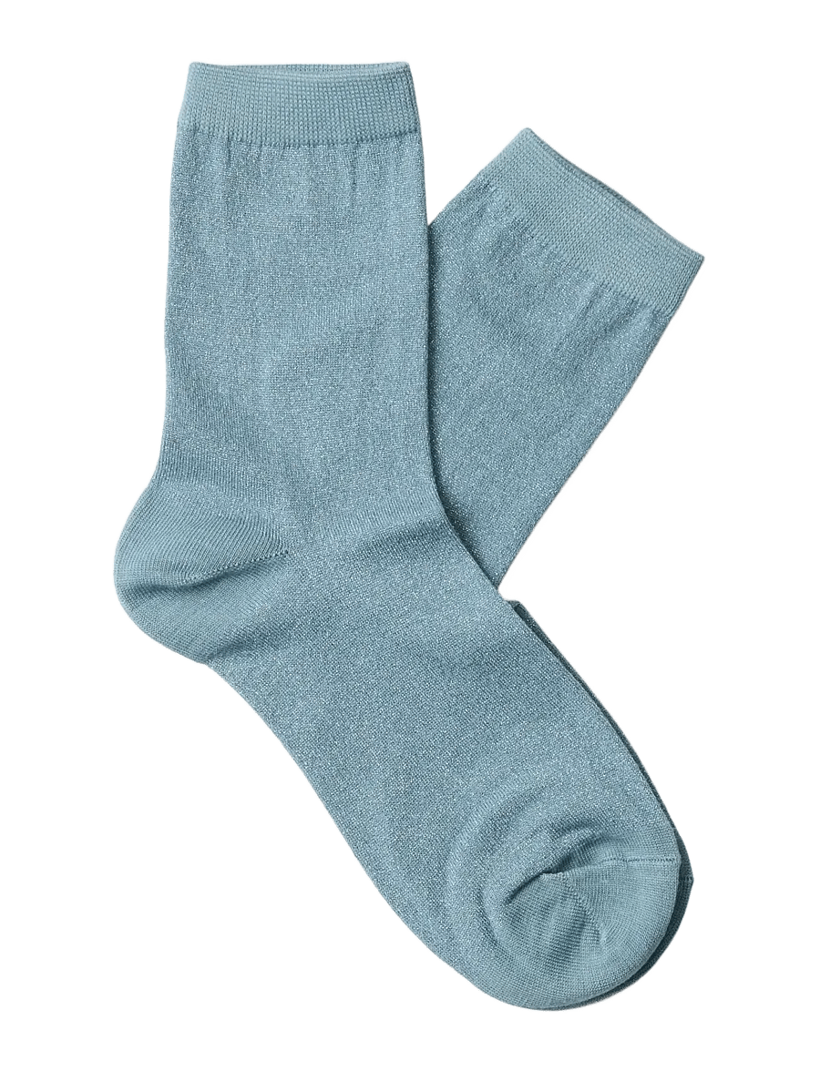 Selected - SLWKIM SOCK - normale socken - dusty blue - 1
