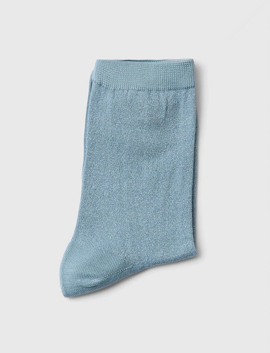 Selected - SLWKIM SOCK - normale socken - dusty blue - 2