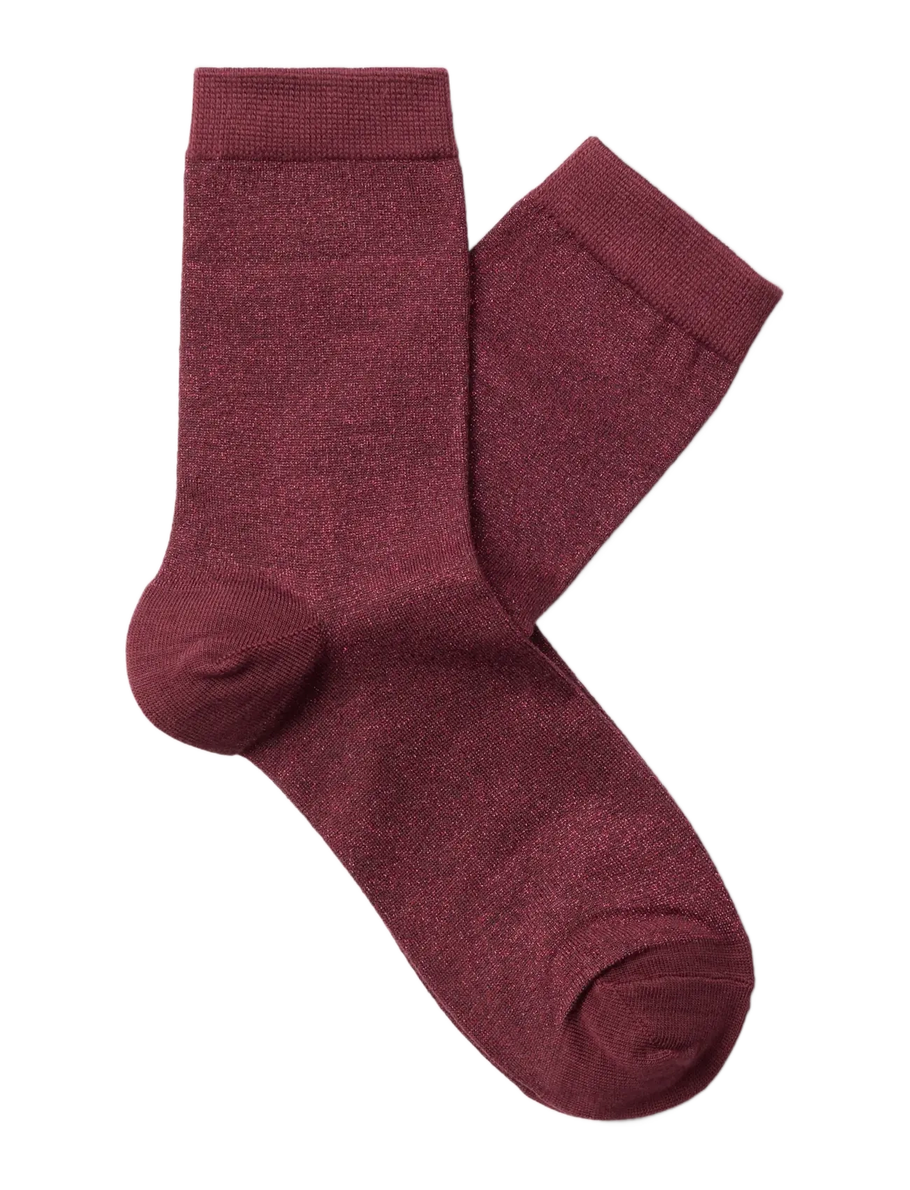 Selected SLWKIM SOCK - Regular socks - TAWNY PORT / burgundy