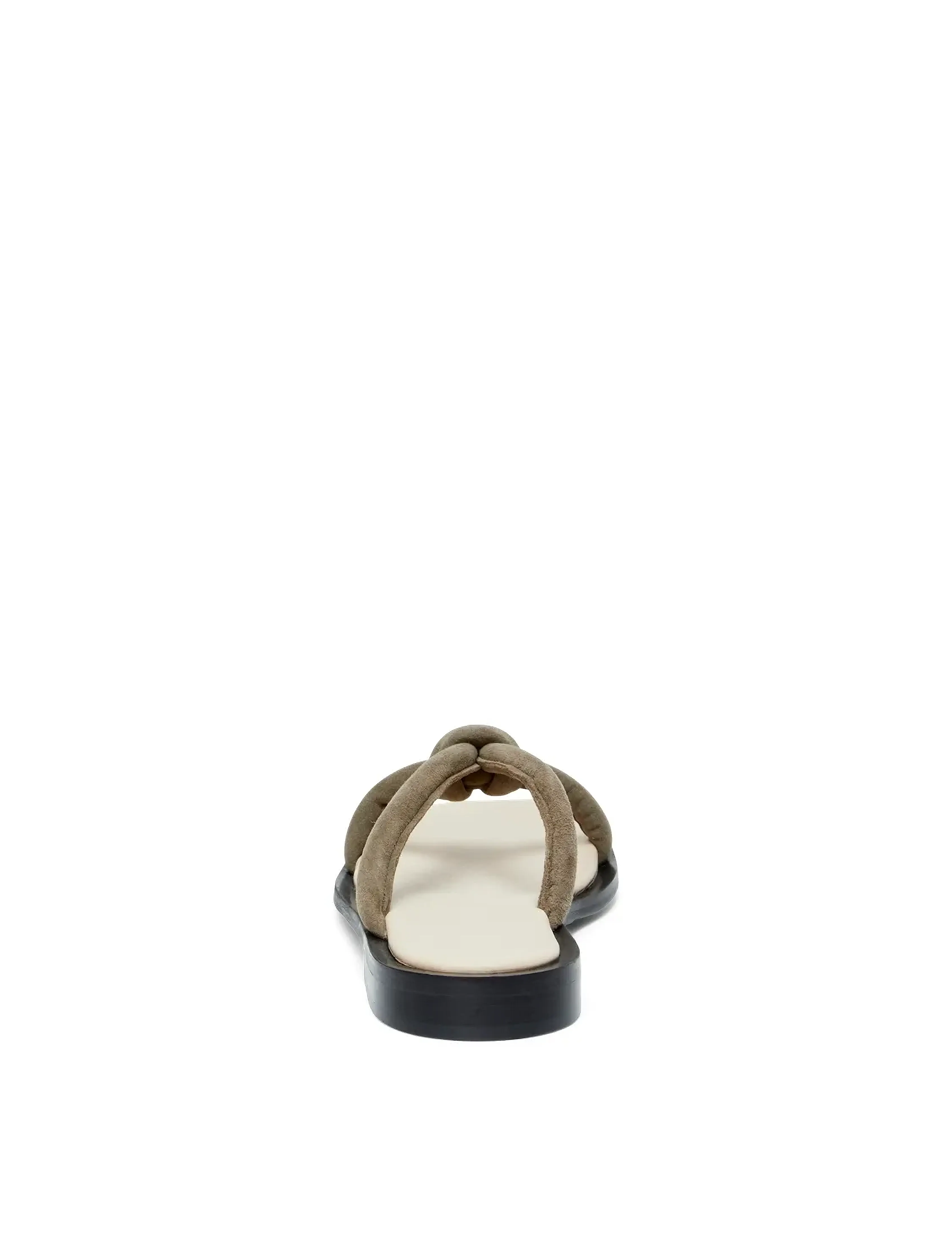 Selected - SLFSARA PADDED SUEDE SLIDER - flache sandalen - demitasse - 5