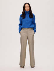 Selected Femme - SLFELIANA HW WIDE PANT N - party wear at outlet prices - nomad - 4