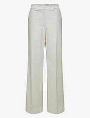 Selected Femme - SLFELIANA HW WIDE PANT N - party wear at outlet prices - snow white - 0