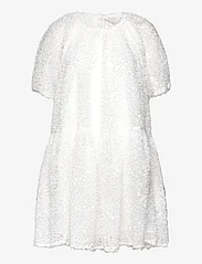 Selected Femme - SLFMANUELA 2/4 SHORT STRUCTURE DRESS B - vakarėlių drabužiai išparduotuvių kainomis - creme - 0