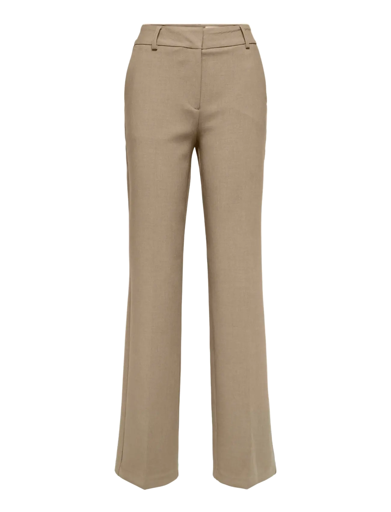 Selected SLFRITA MW WIDE PANT CAMEL MLG N NOOS - Pidulikud püksid - CAMEL / beige
