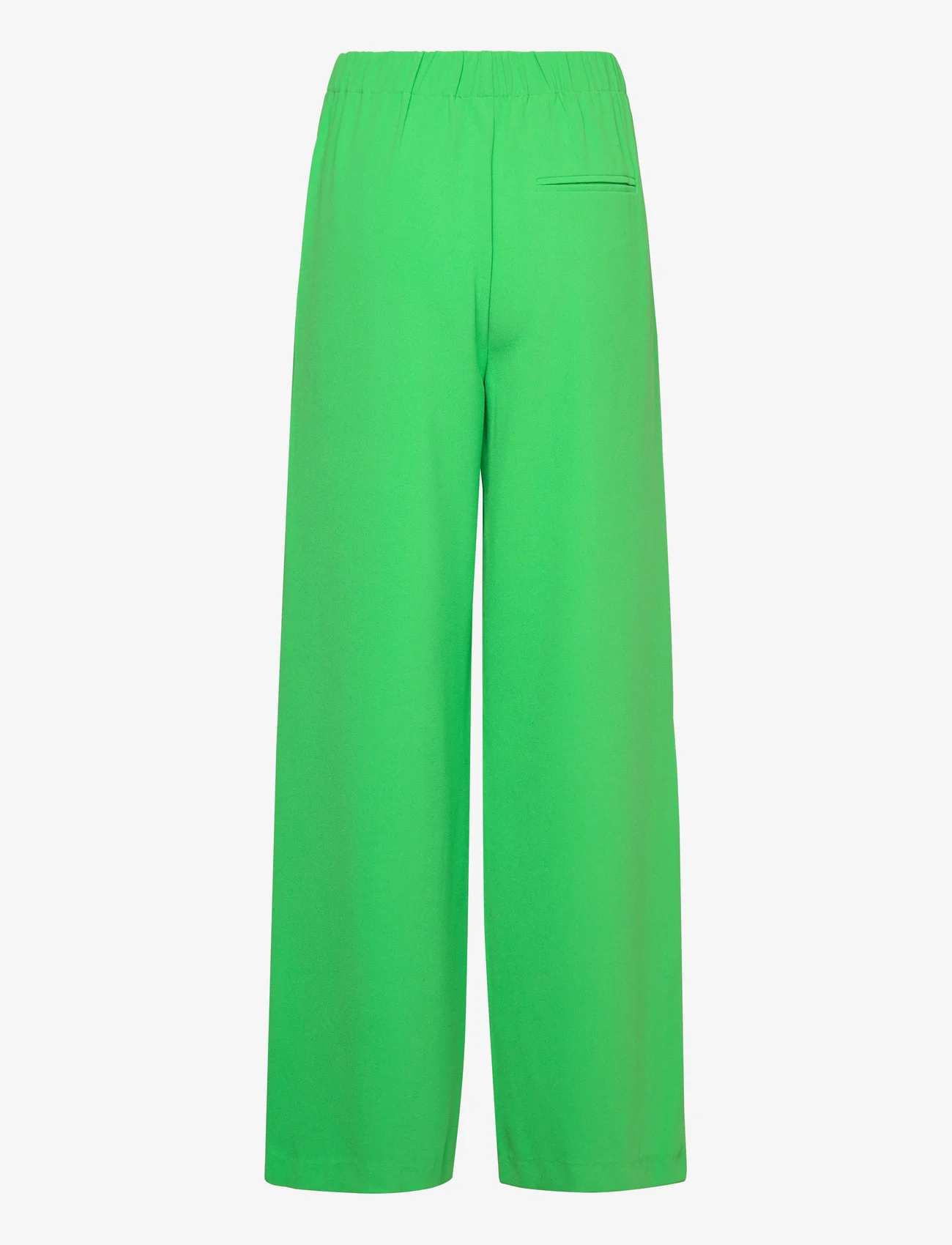 Selected Femme - SLFTINNI-RELAXED MW WIDE PANT N NOOS - hosen mit weitem bein - classic green - 1