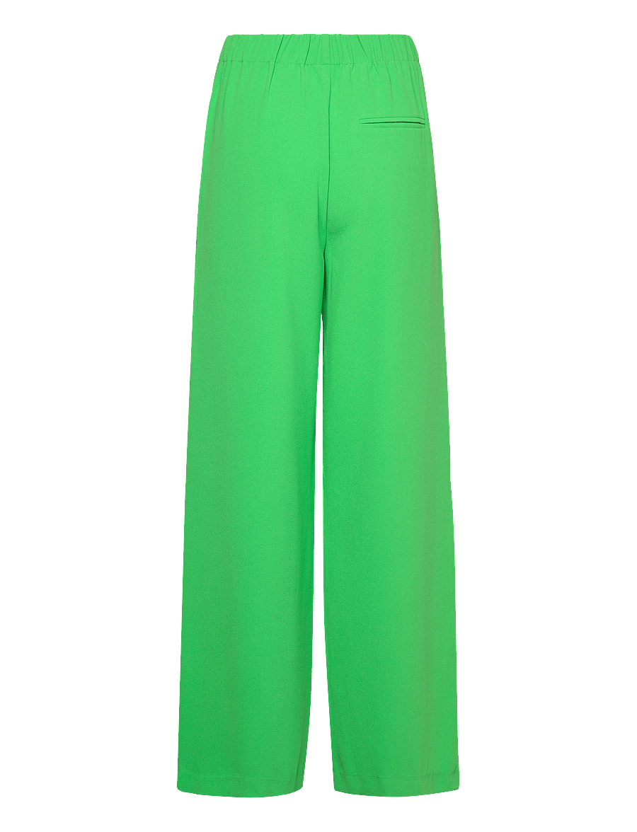 Selected - SLFTINNI-RELAXED MW WIDE PANT N NOOS - hosen mit weitem bein - classic green - 2