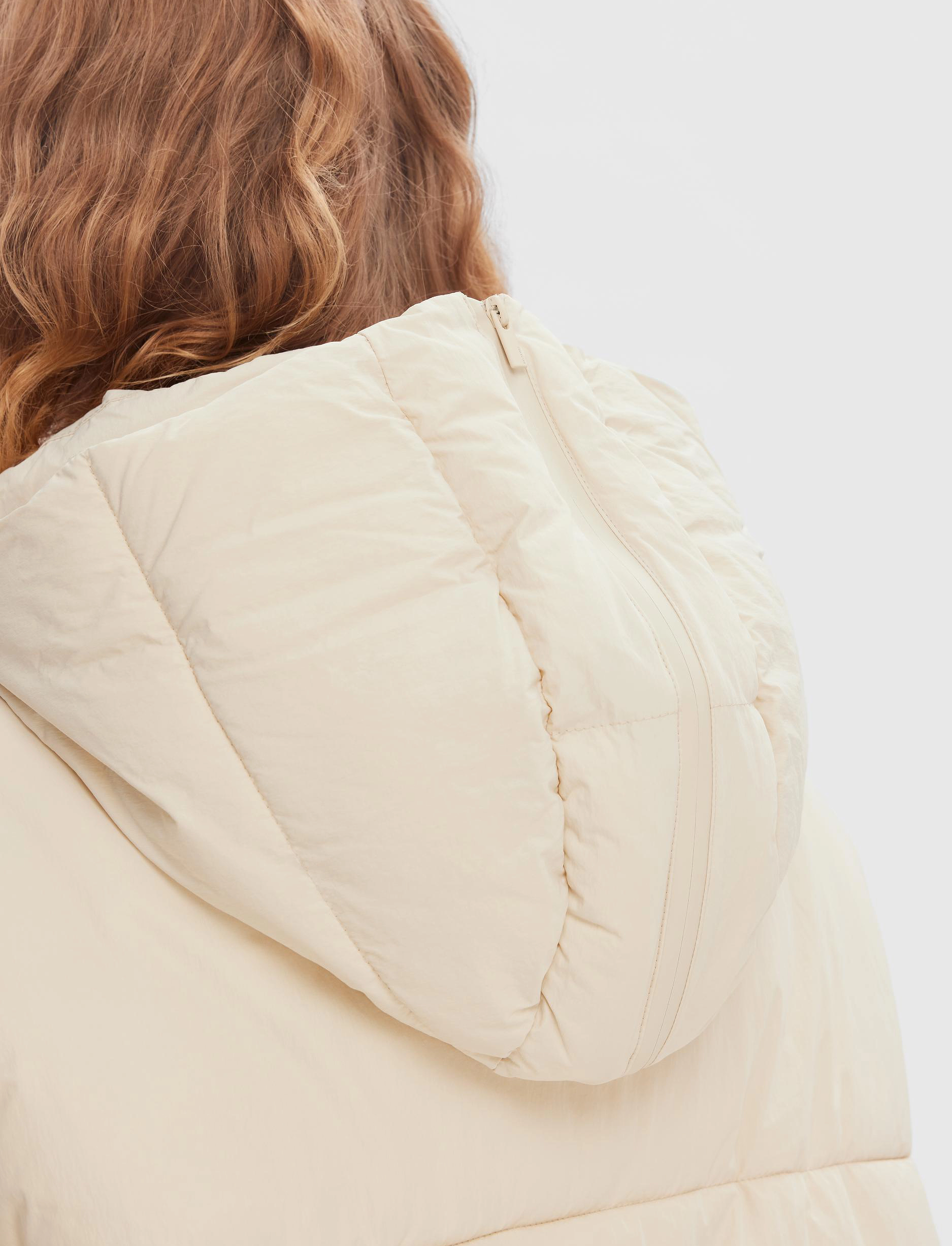 Selected - SLFFRAYA PUFFER JACKET B - overtøj - sandshell - 4