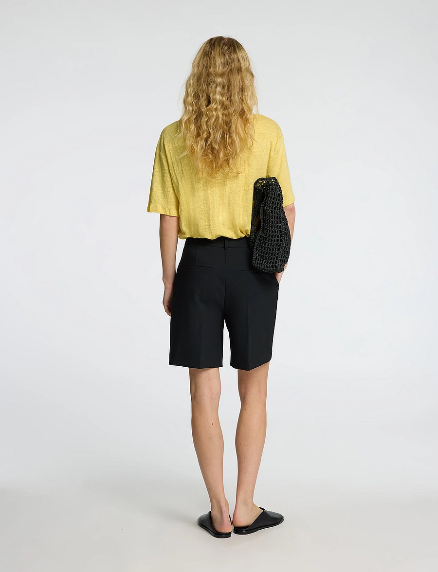 Selected - SLFVILJA LINEN SS TEE - t-shirts - sundress - 2