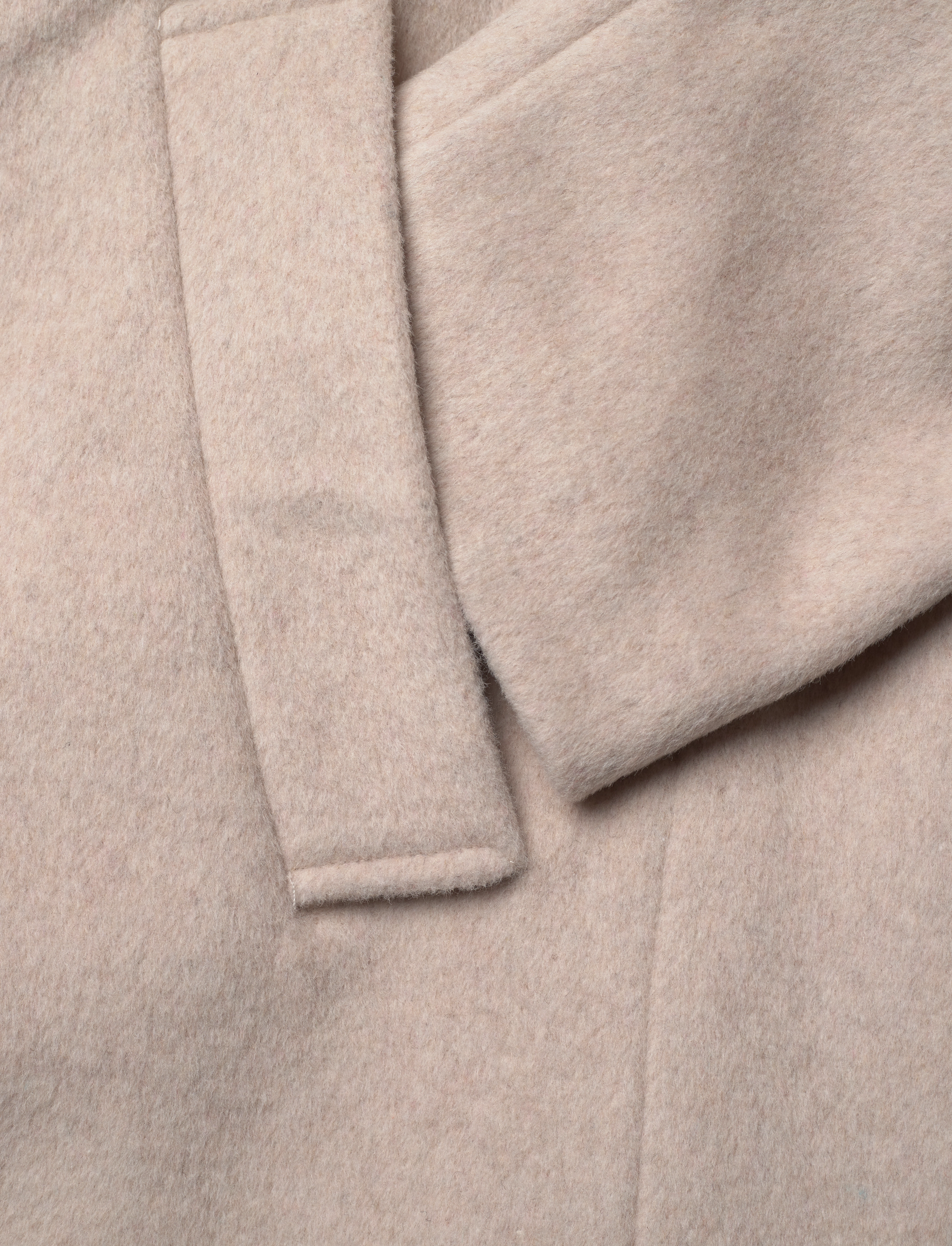 Selected - SLFROSA WOOL COAT B NOOS - sandshell - 4