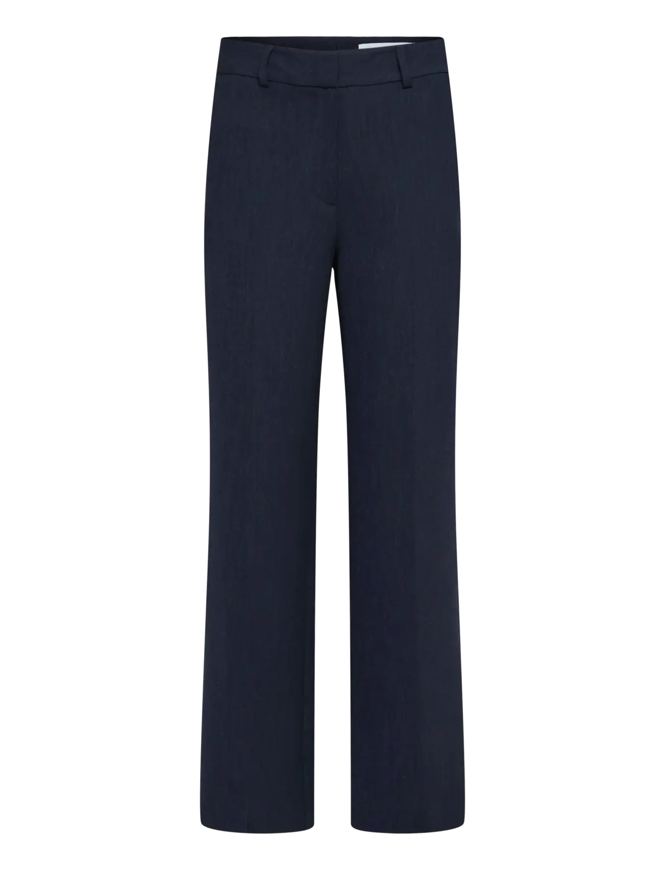 Selected SLWRITA MW WIDE PANT DARK SAP MEL NOOS - Selected - DARK SAPPHIRE / black