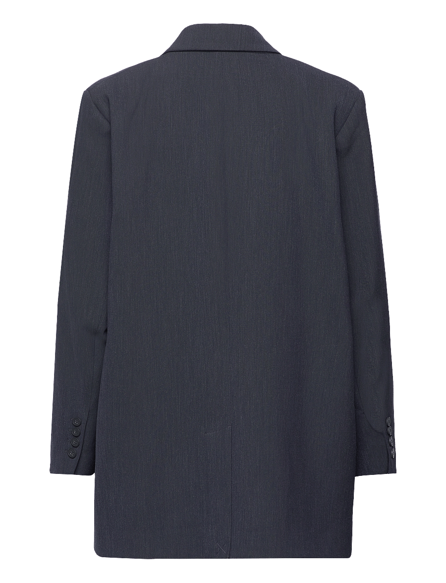 Selected - SLFRITA LS BLAZER DARK SAP MEL - Üherealised pintsakud - dark sapphire - 2