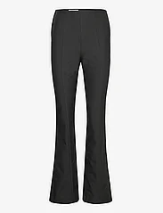 Selected Femme - SLFELIANA MW SLIM FLARED PANT NOOS - plus size & curvy - black - 0