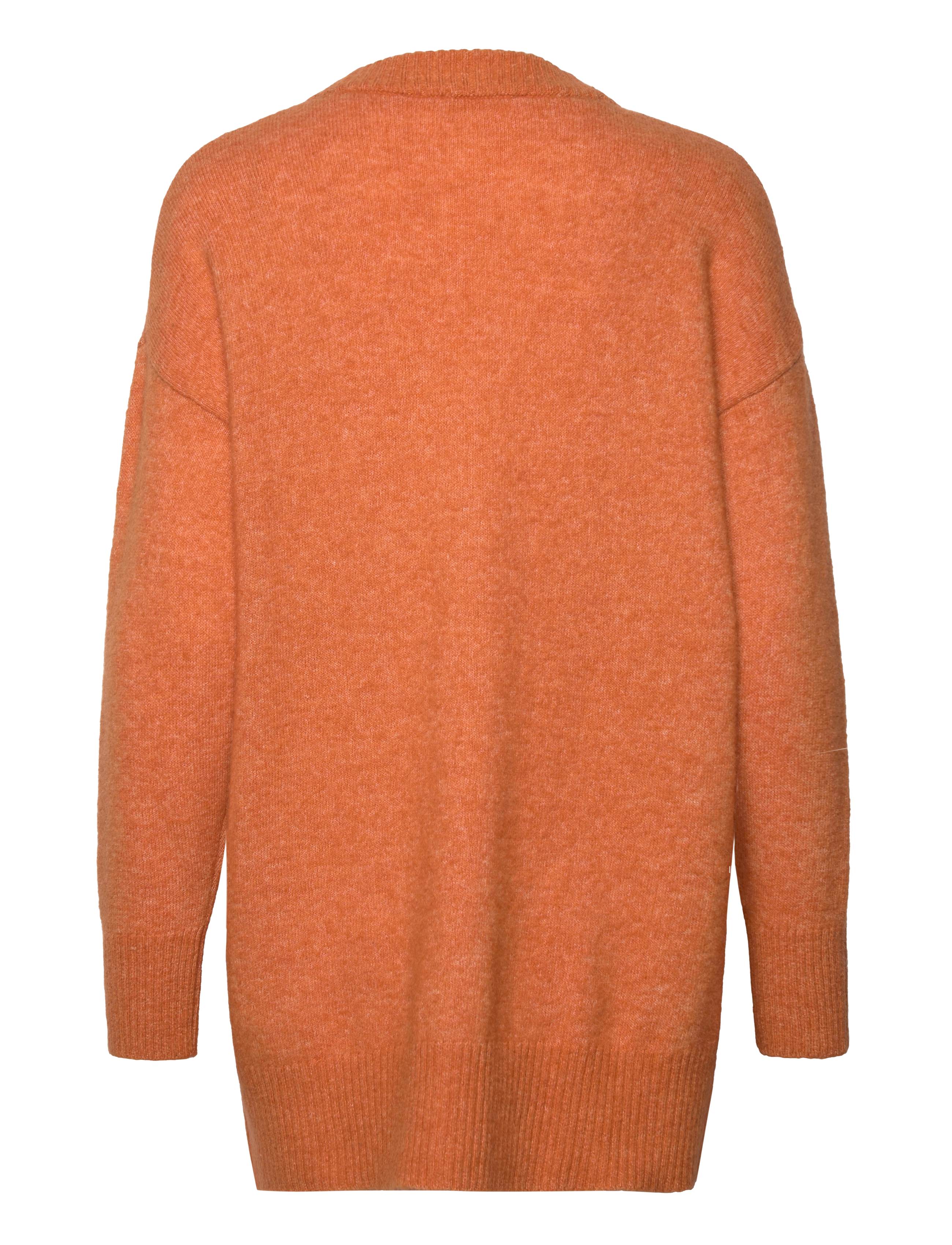 Selected - SLFMALINE LS KNIT LONG CARDIGAN NOOS - marmalade - 2