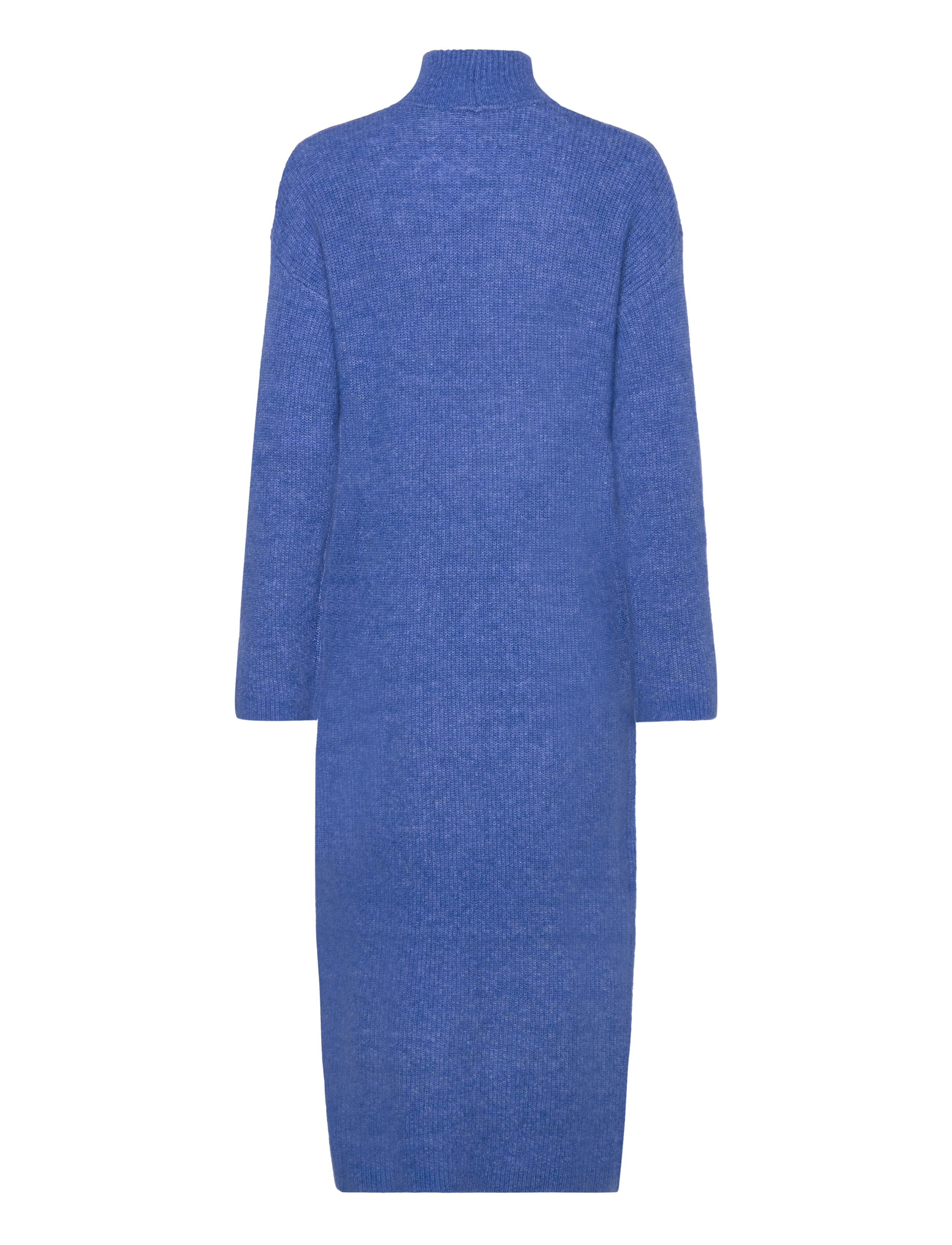 Selected - SLFMALINE LS KNIT DRESS HIGH NECK NOOS - nebulas blue - 1
