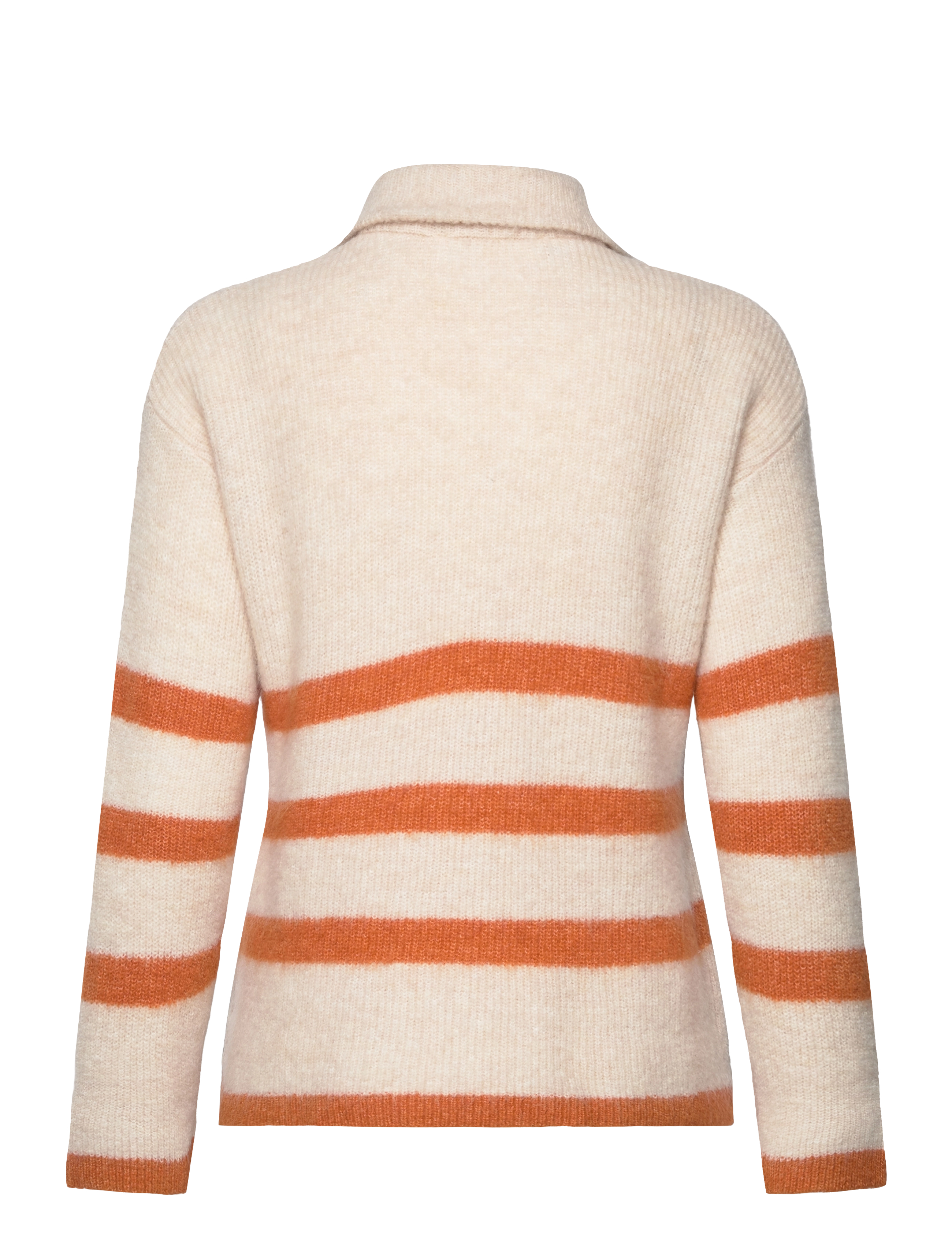 Selected - SLFMALINE LS KNIT HALF ZIP NOOS - trøjer - birch - 2
