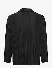 Selected Femme - SLFELLIE LS PLISSE SHIRT - langærmede skjorter - black - 1